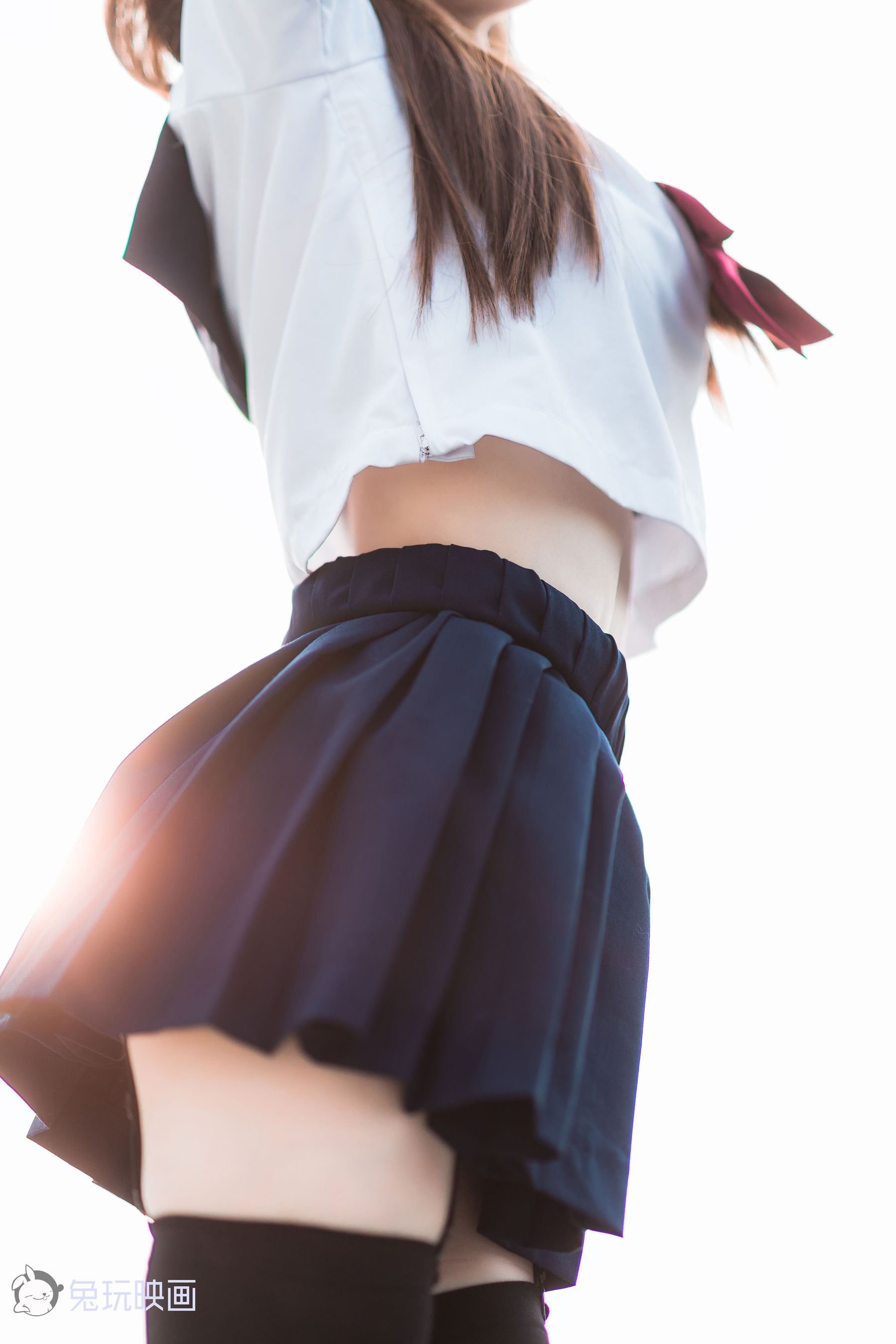 [兔玩映画] - JK制服 Vol.013 天台少女