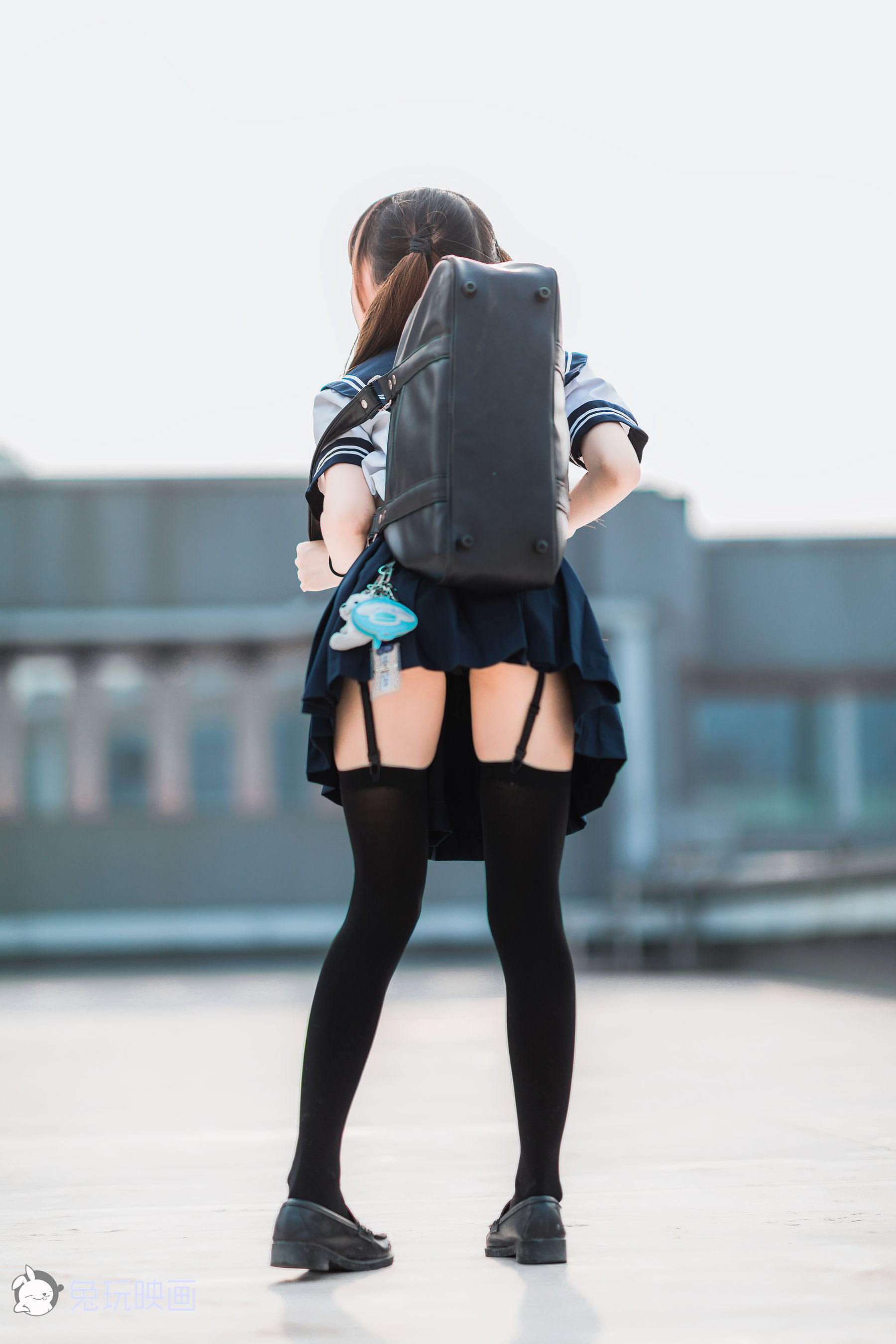 [兔玩映画] - JK制服 Vol.013 天台少女
