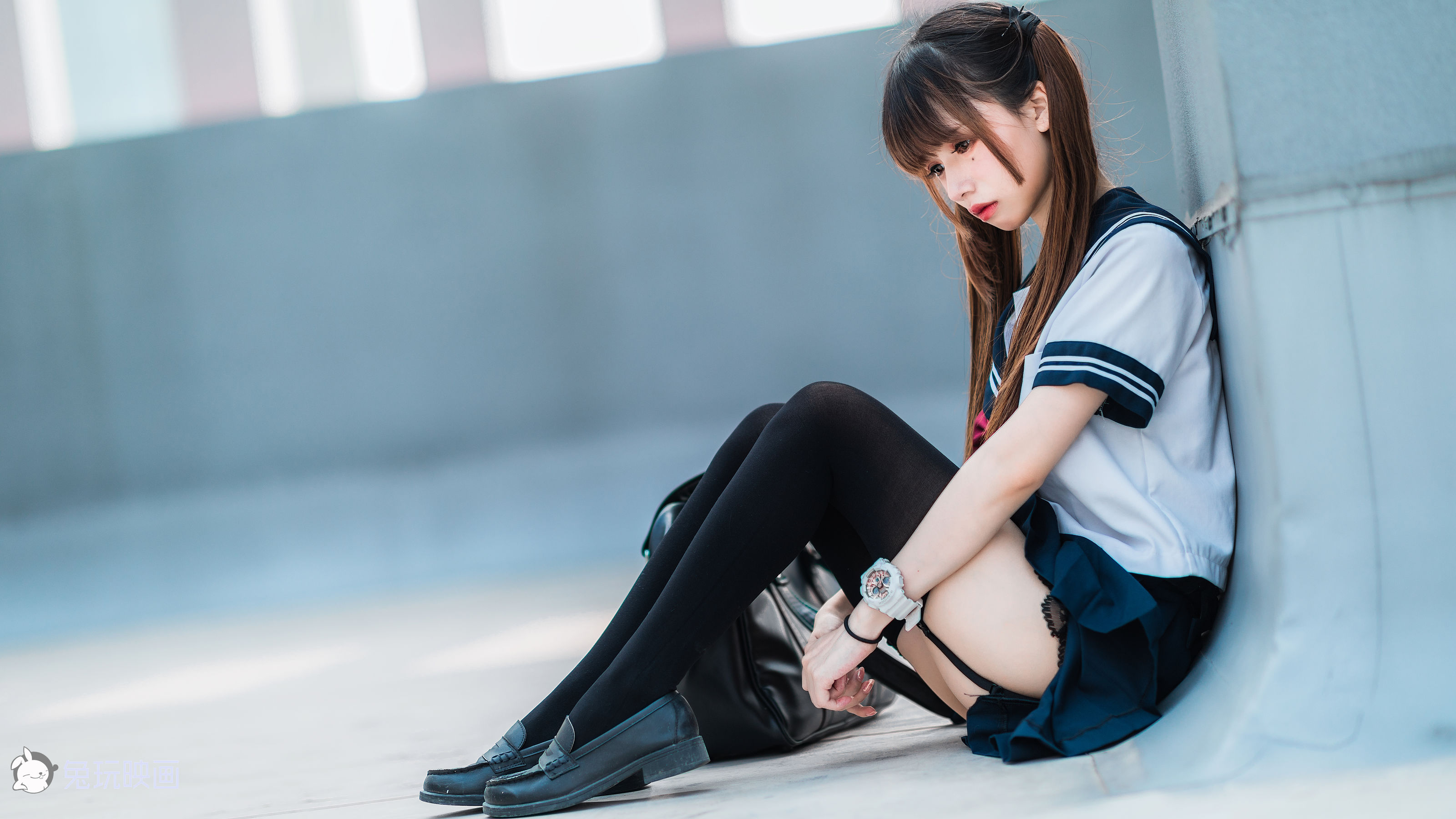 [兔玩映画] - JK制服 Vol.013 天台少女