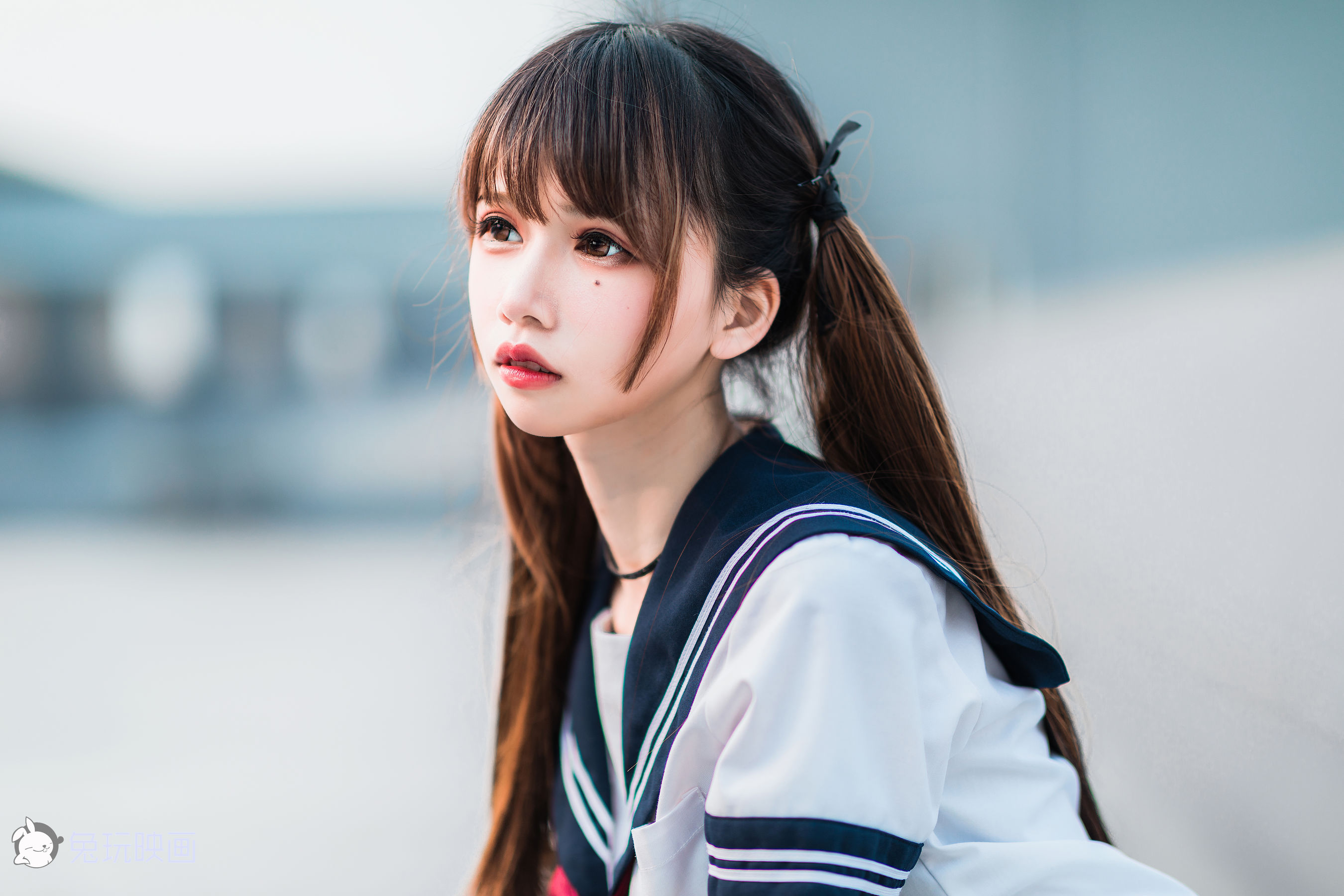 [兔玩映画] - JK制服 Vol.013 天台少女