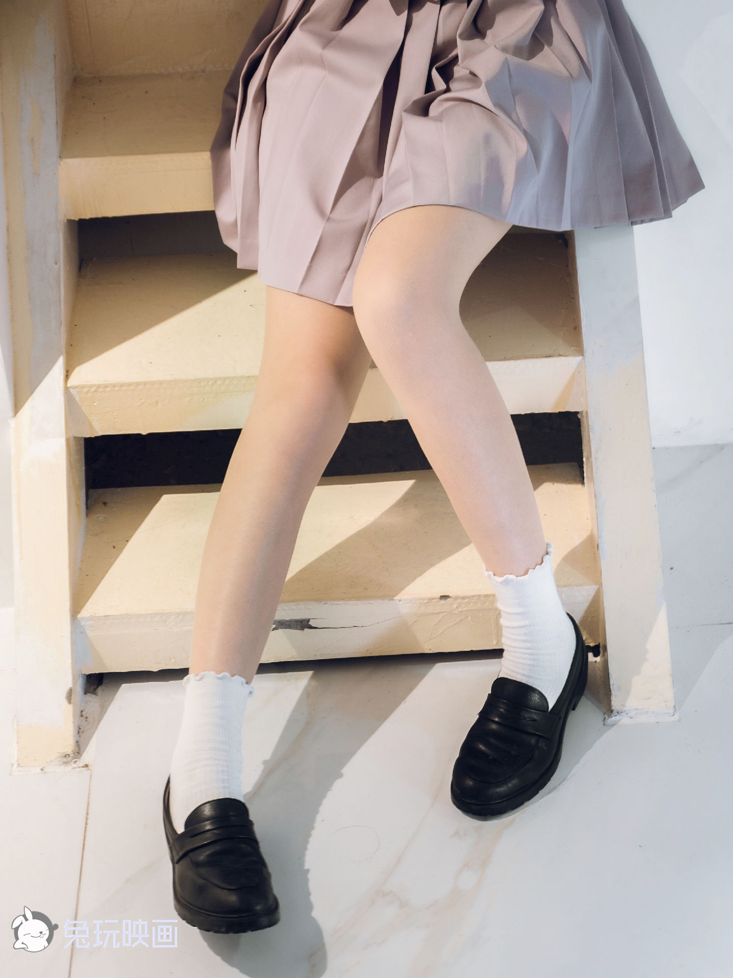[兔玩映画] - JK制服 Vol.014 紫色迷情