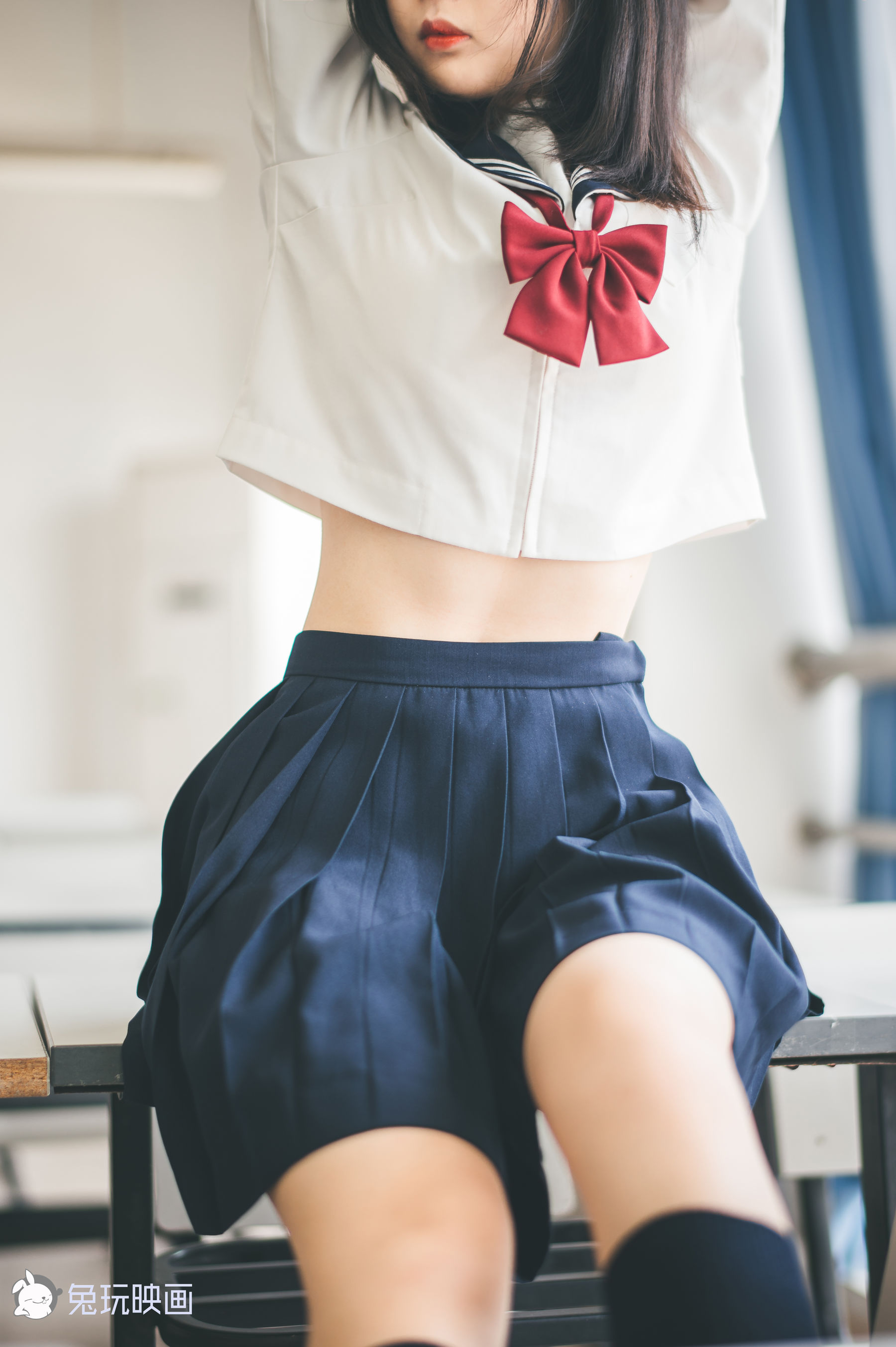 [兔玩映画] - JK制服 Vol.015 夏天的风