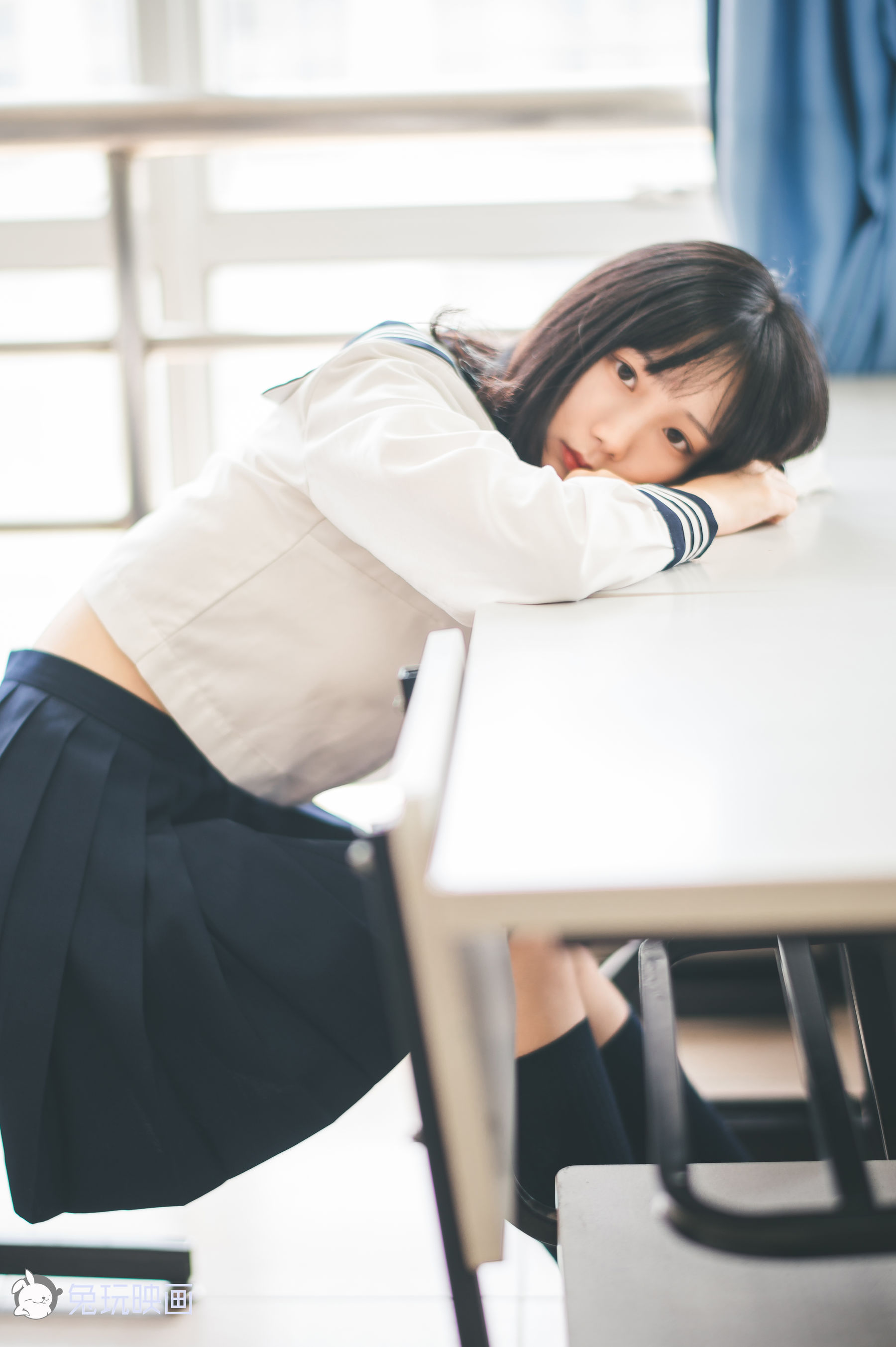 [兔玩映画] - JK制服 Vol.015 夏天的风