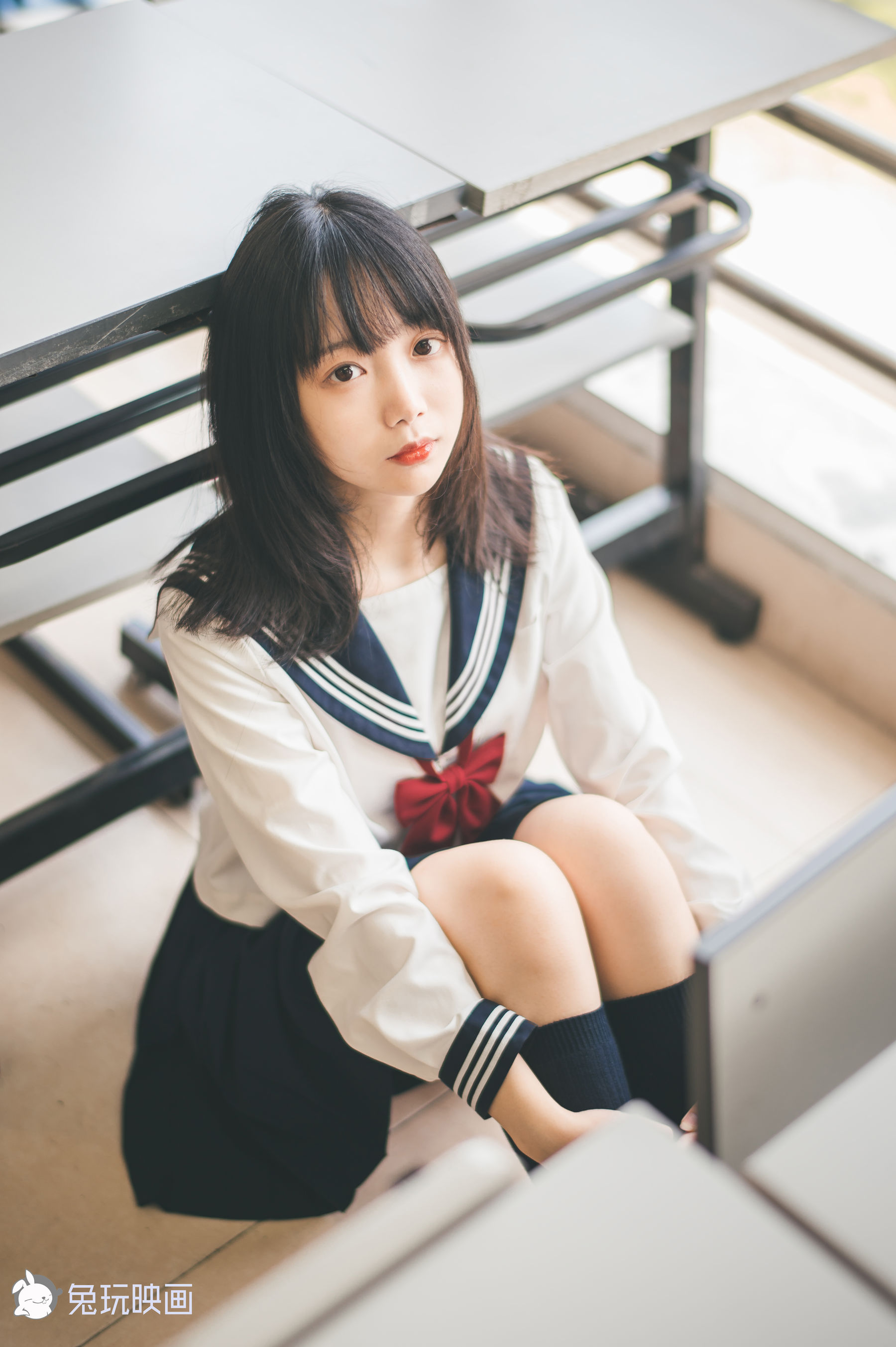 [兔玩映画] - JK制服 Vol.015 夏天的风