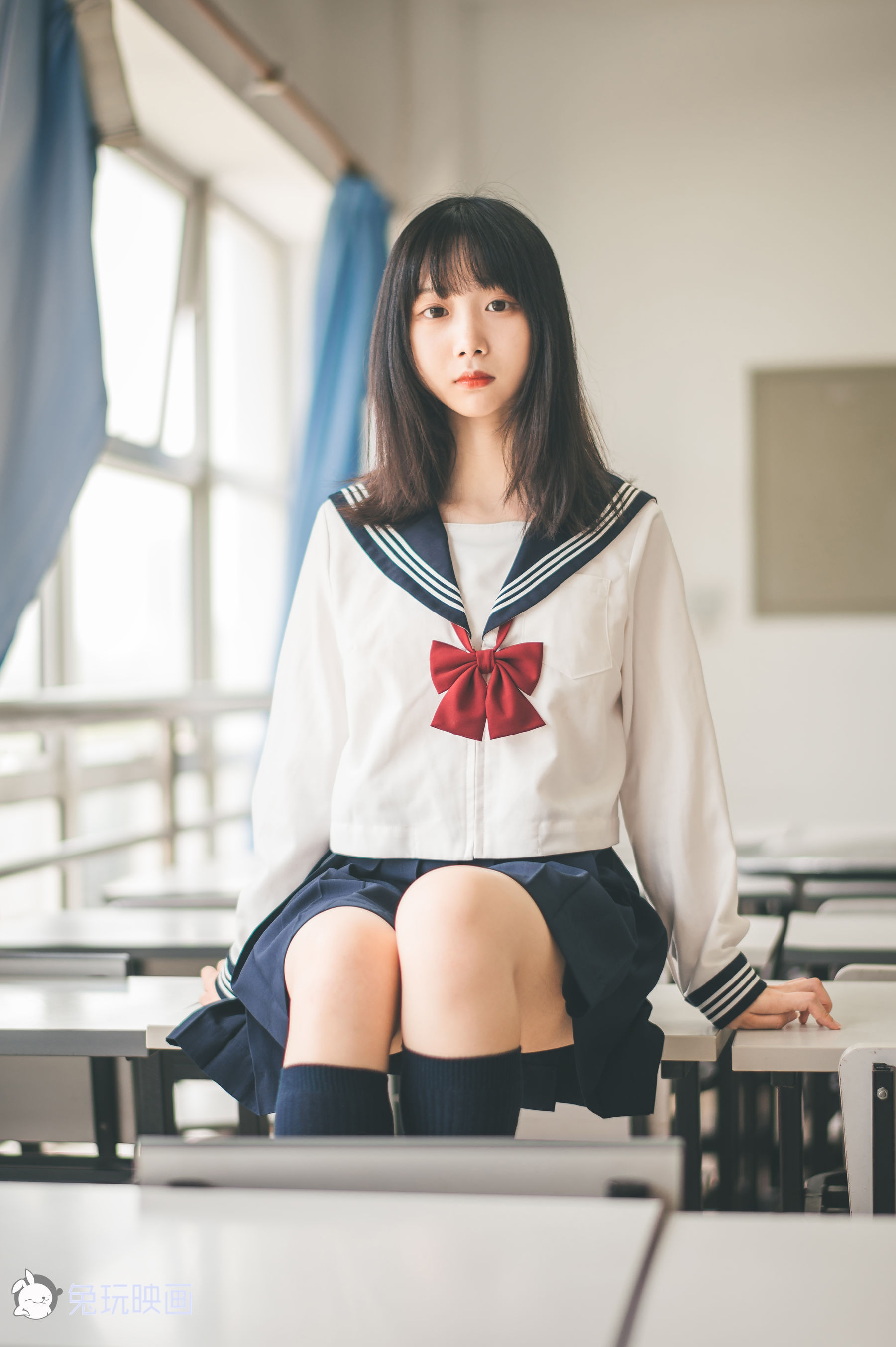 [兔玩映画] - JK制服 Vol.015 夏天的风