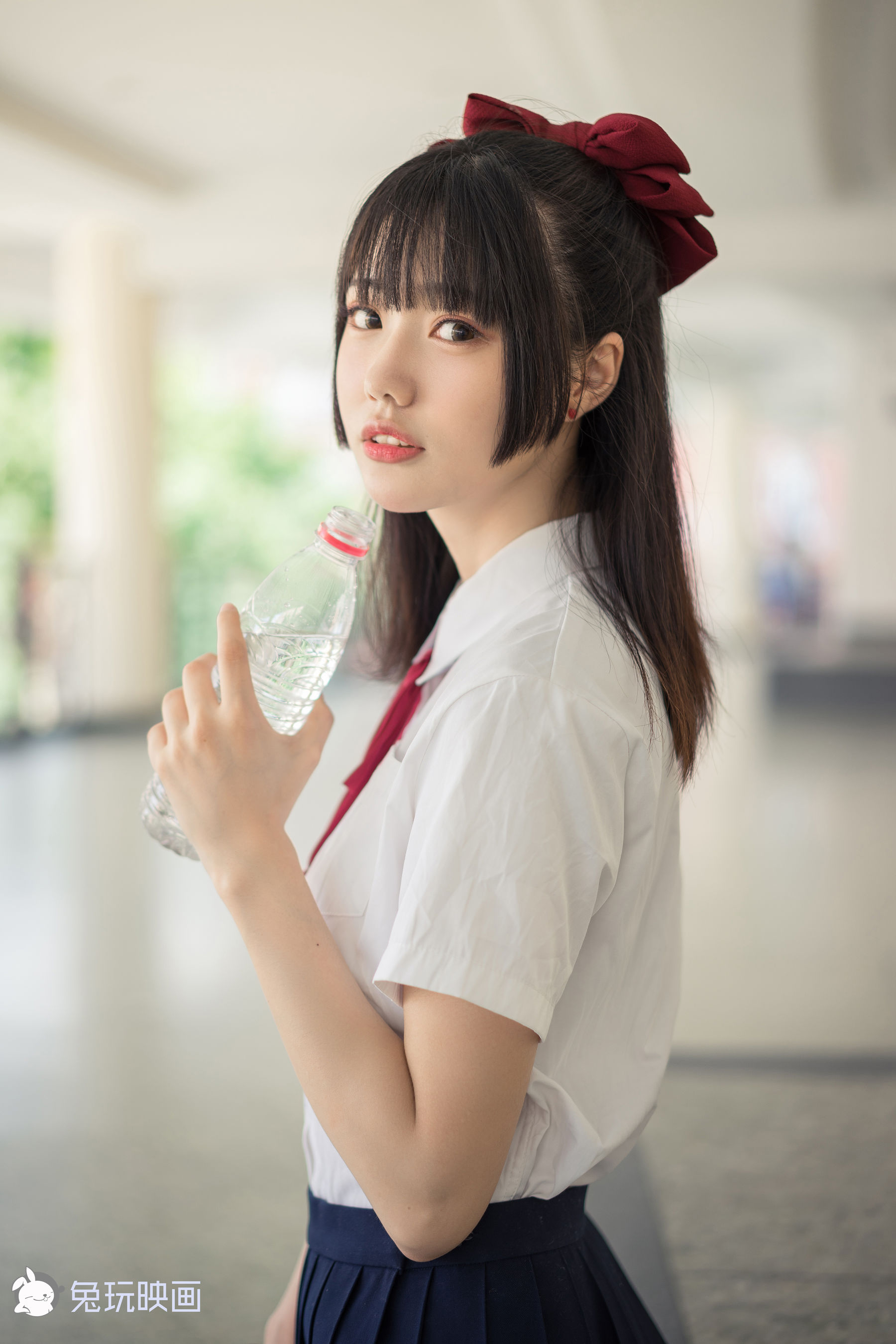 [兔玩映画] - JK制服 Vol.016 操场邂逅