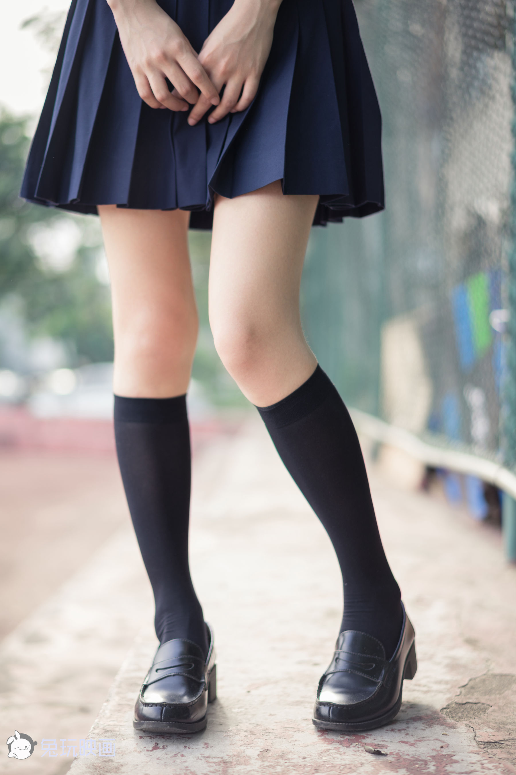 [兔玩映画] - JK制服 Vol.016 操场邂逅