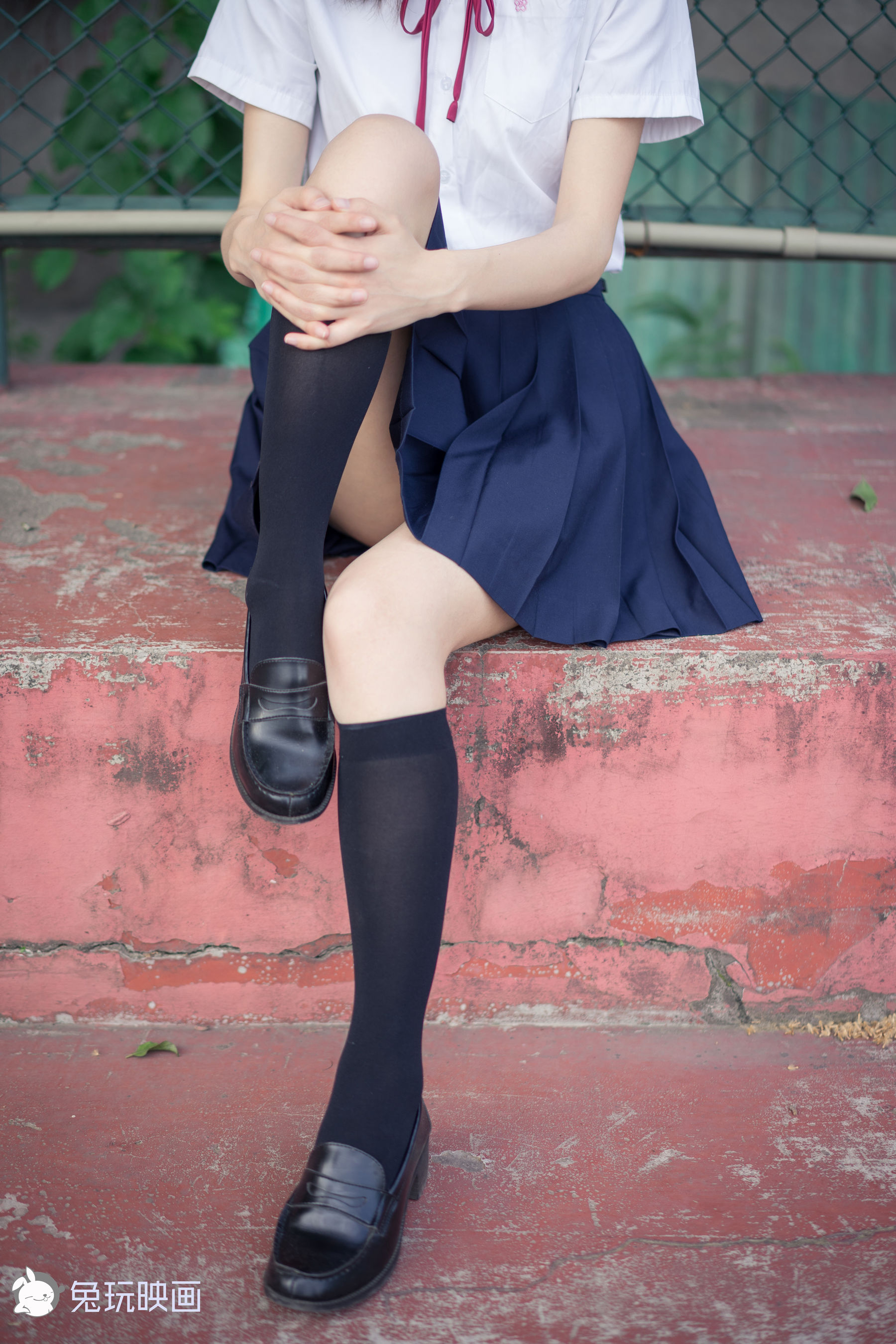 [兔玩映画] - JK制服 Vol.016 操场邂逅