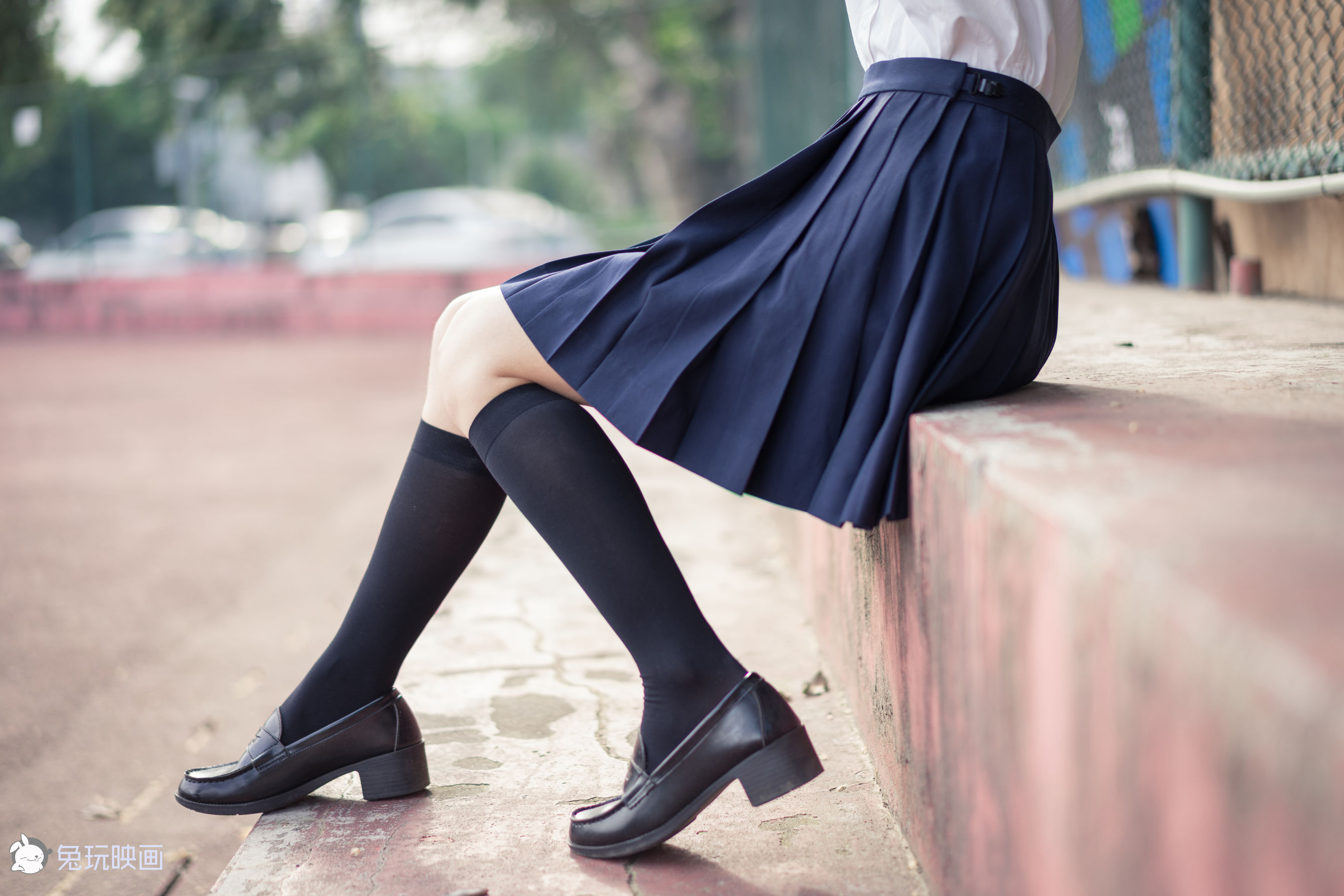 [兔玩映画] - JK制服 Vol.016 操场邂逅