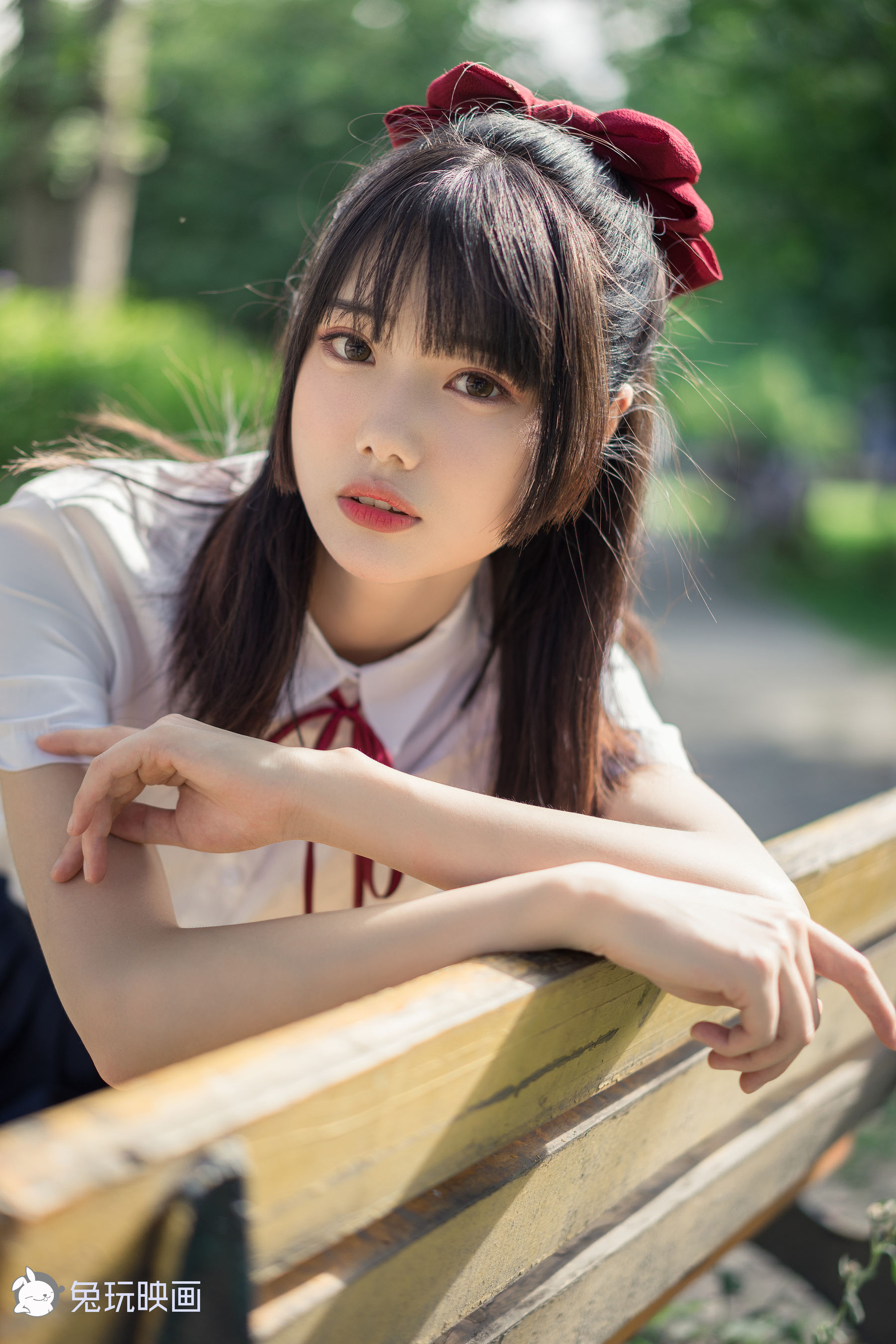 [兔玩映画] - JK制服 Vol.016 操场邂逅
