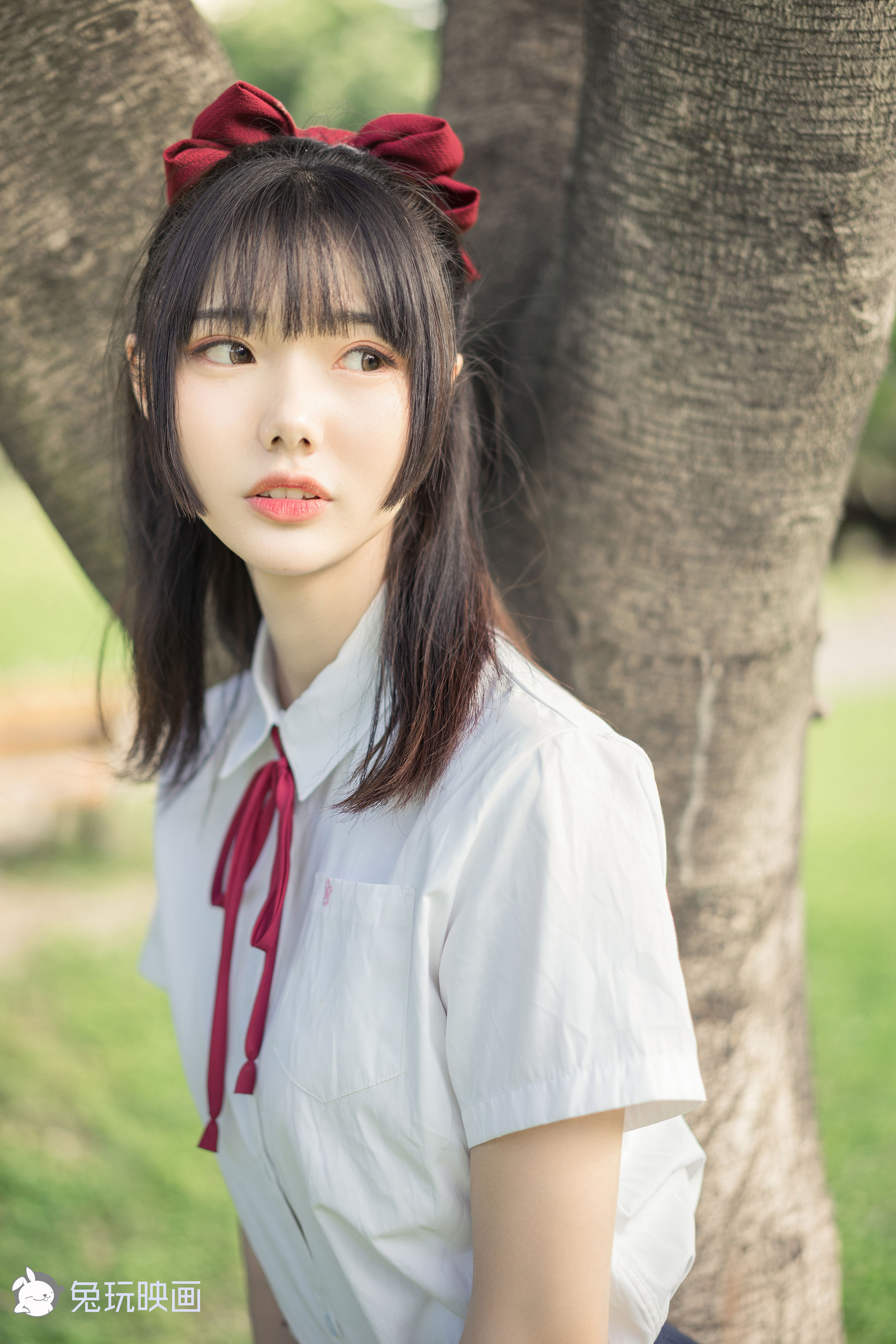 [兔玩映画] - JK制服 Vol.016 操场邂逅