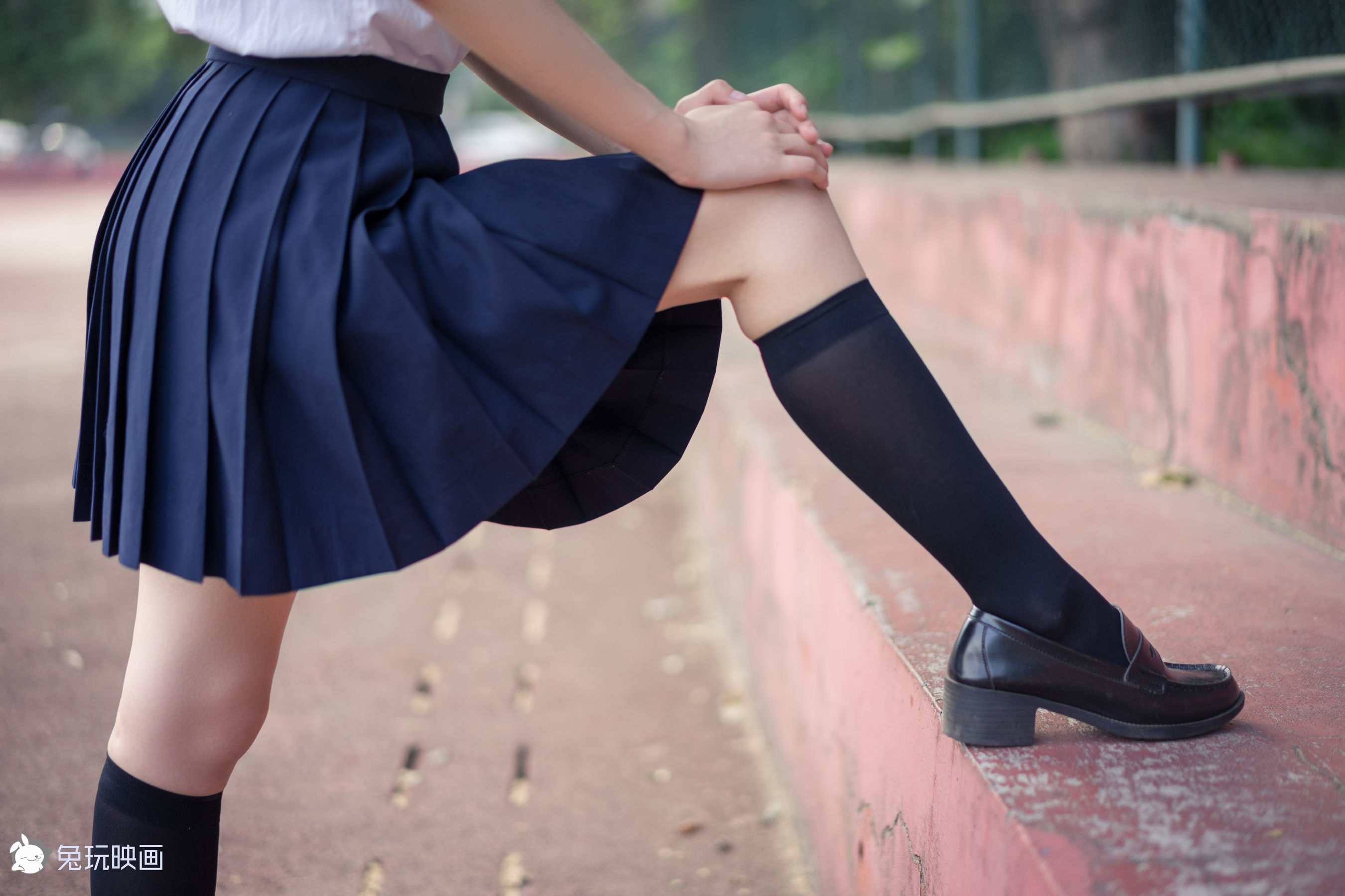 [兔玩映画] - JK制服 Vol.016 操场邂逅