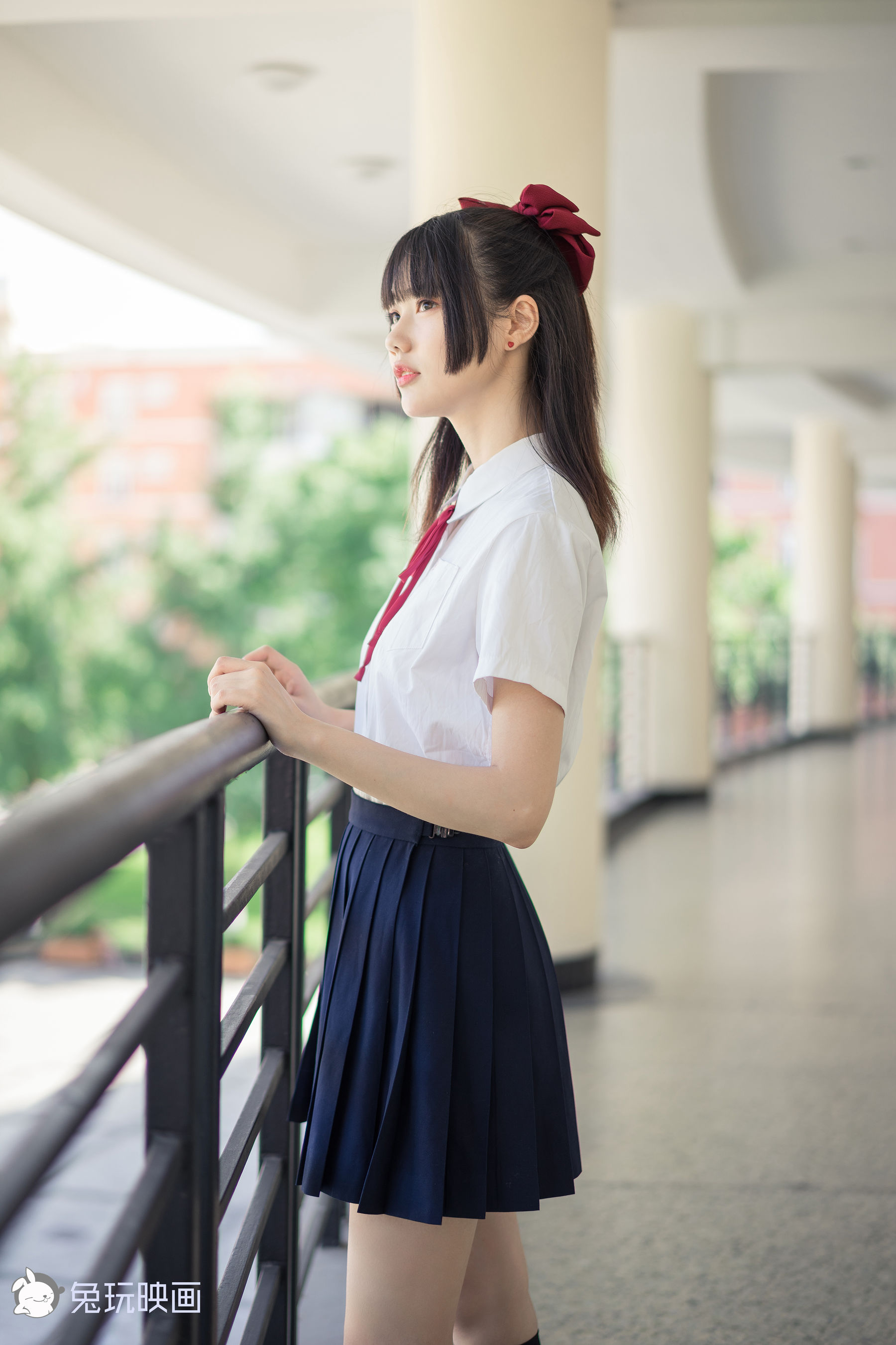 [兔玩映画] - JK制服 Vol.016 操场邂逅