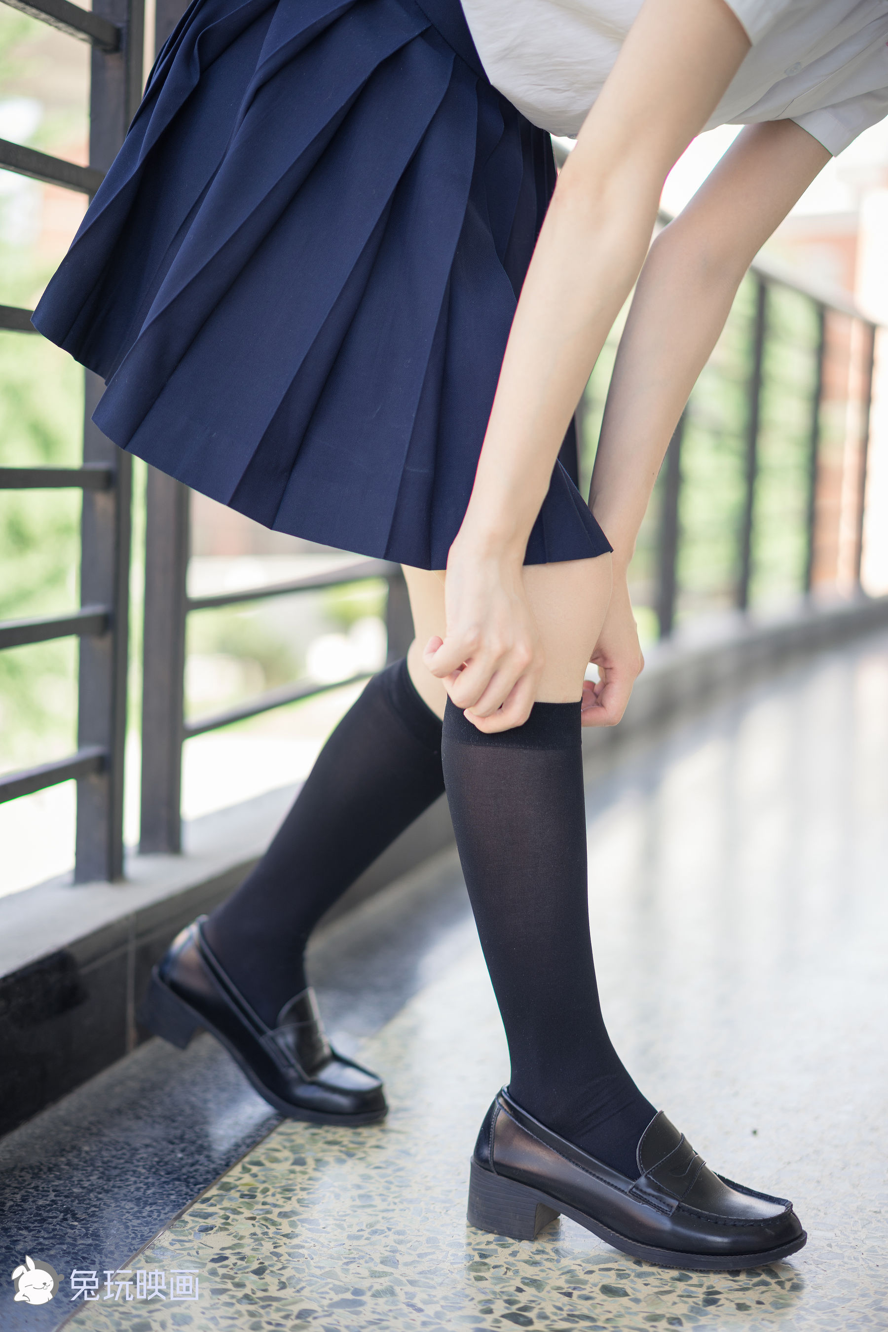 [兔玩映画] - JK制服 Vol.016 操场邂逅