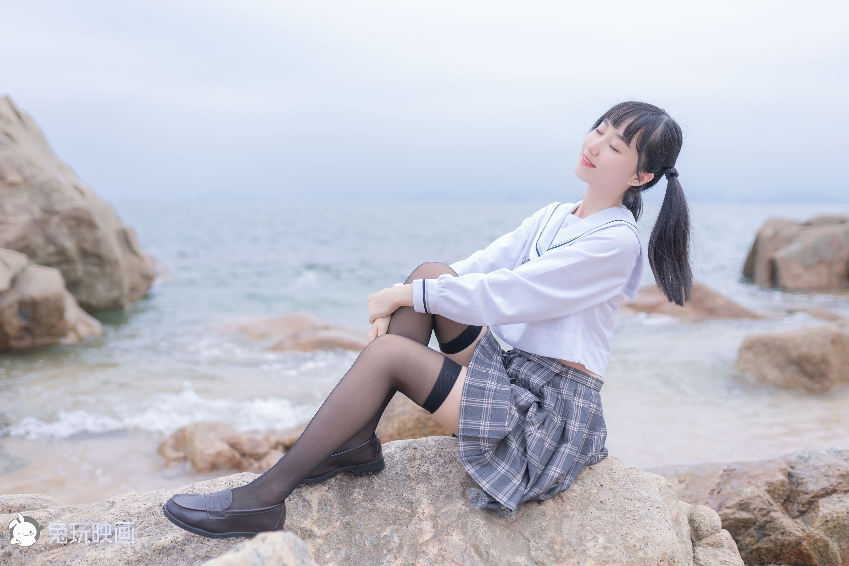 [兔玩映画] - JK制服 Vol.018 去海边吧