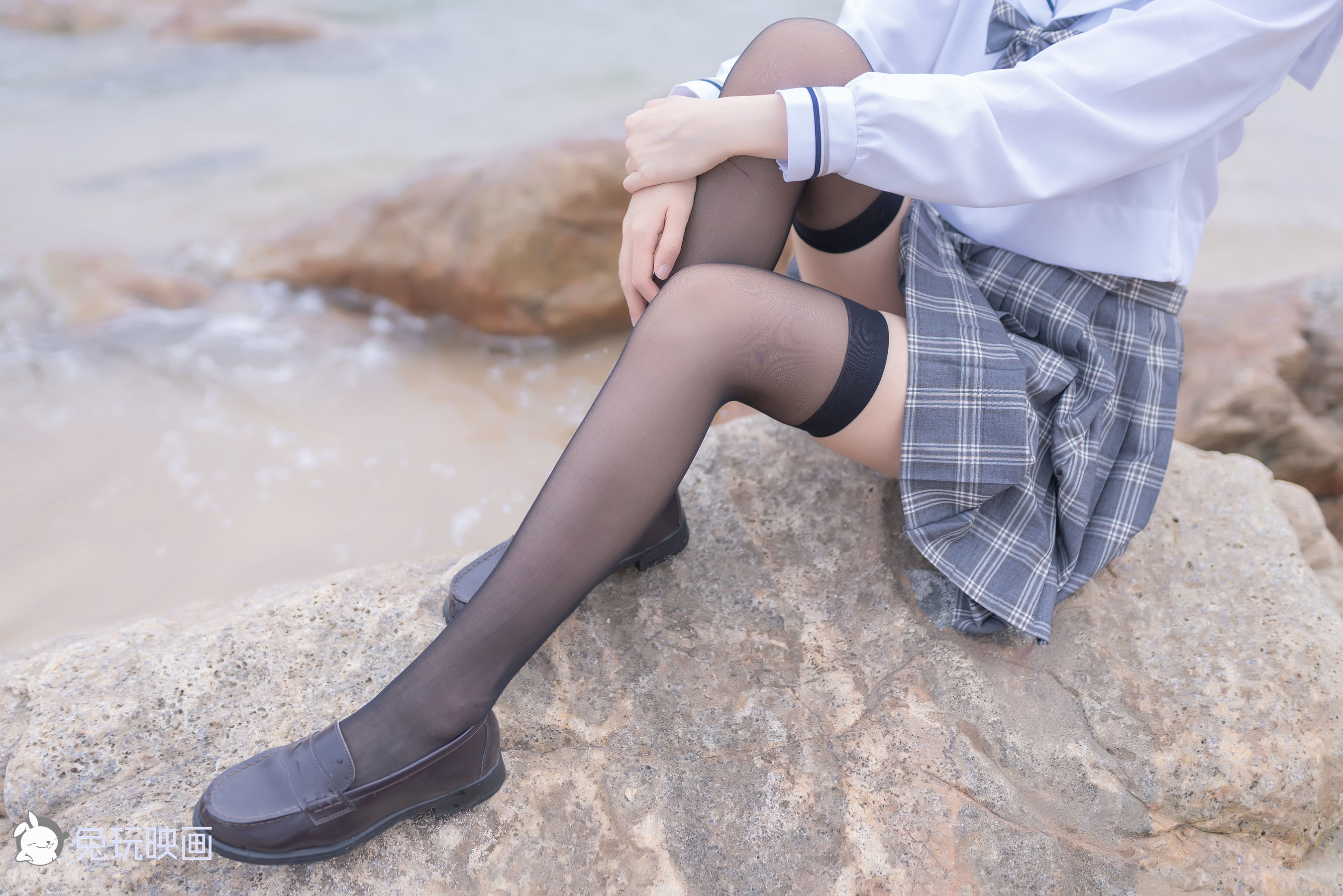 [兔玩映画] - JK制服 Vol.018 去海边吧