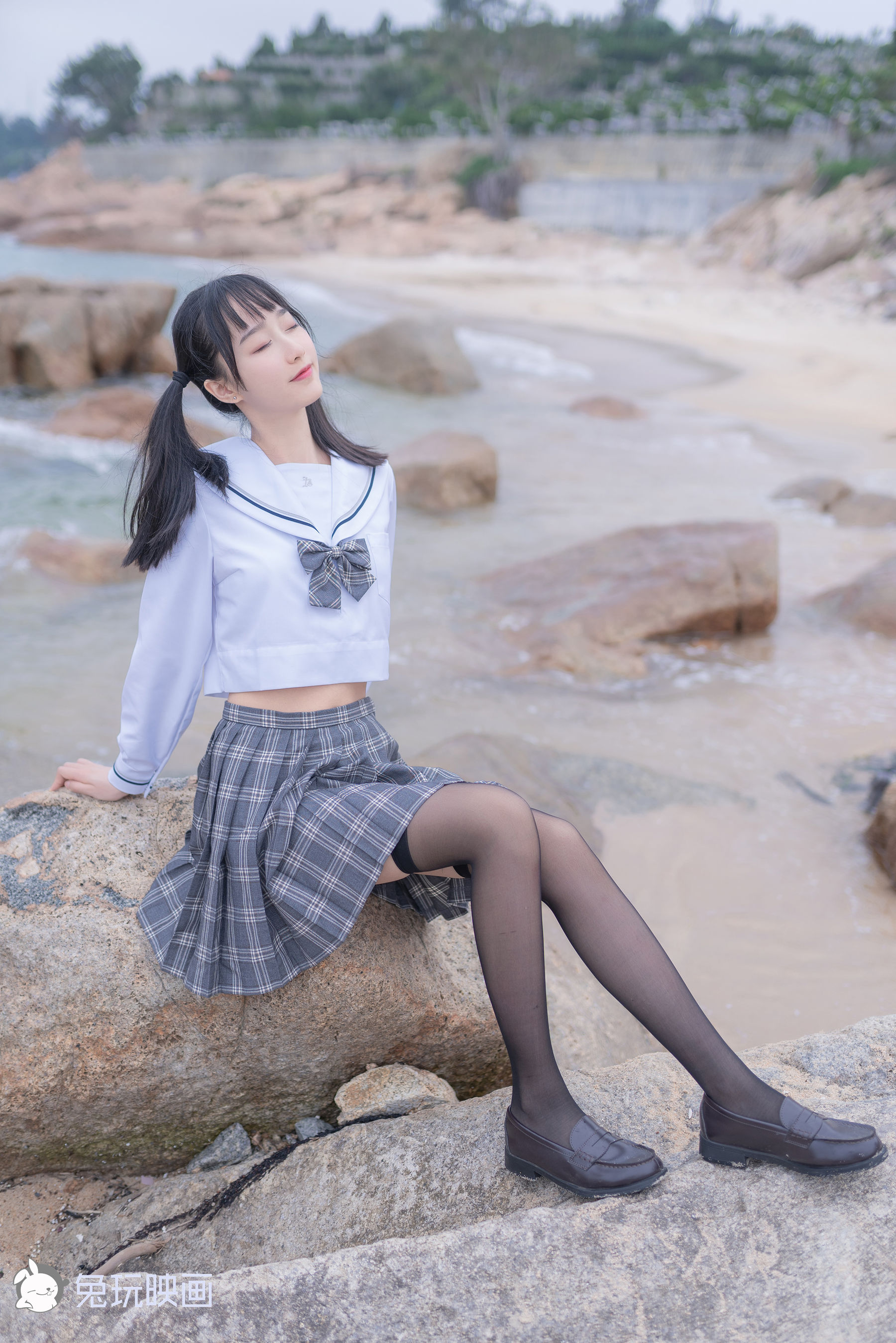 [兔玩映画] - JK制服 Vol.018 去海边吧