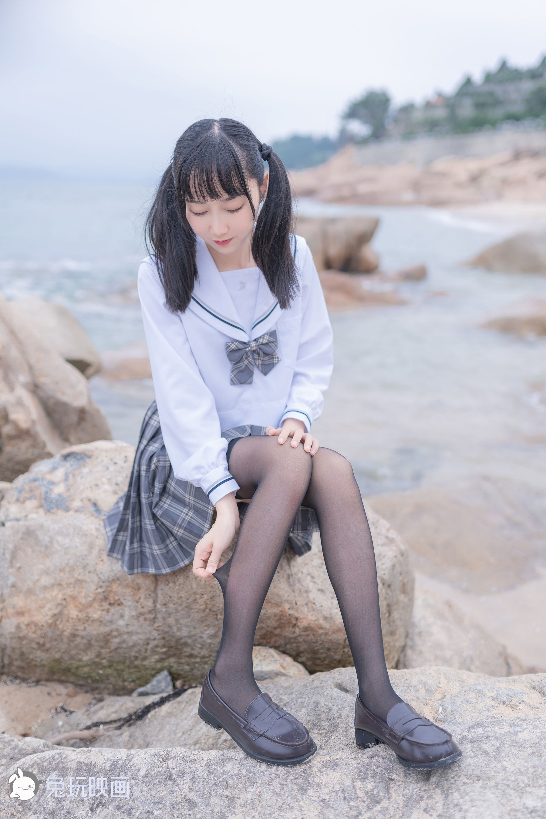 [兔玩映画] - JK制服 Vol.018 去海边吧