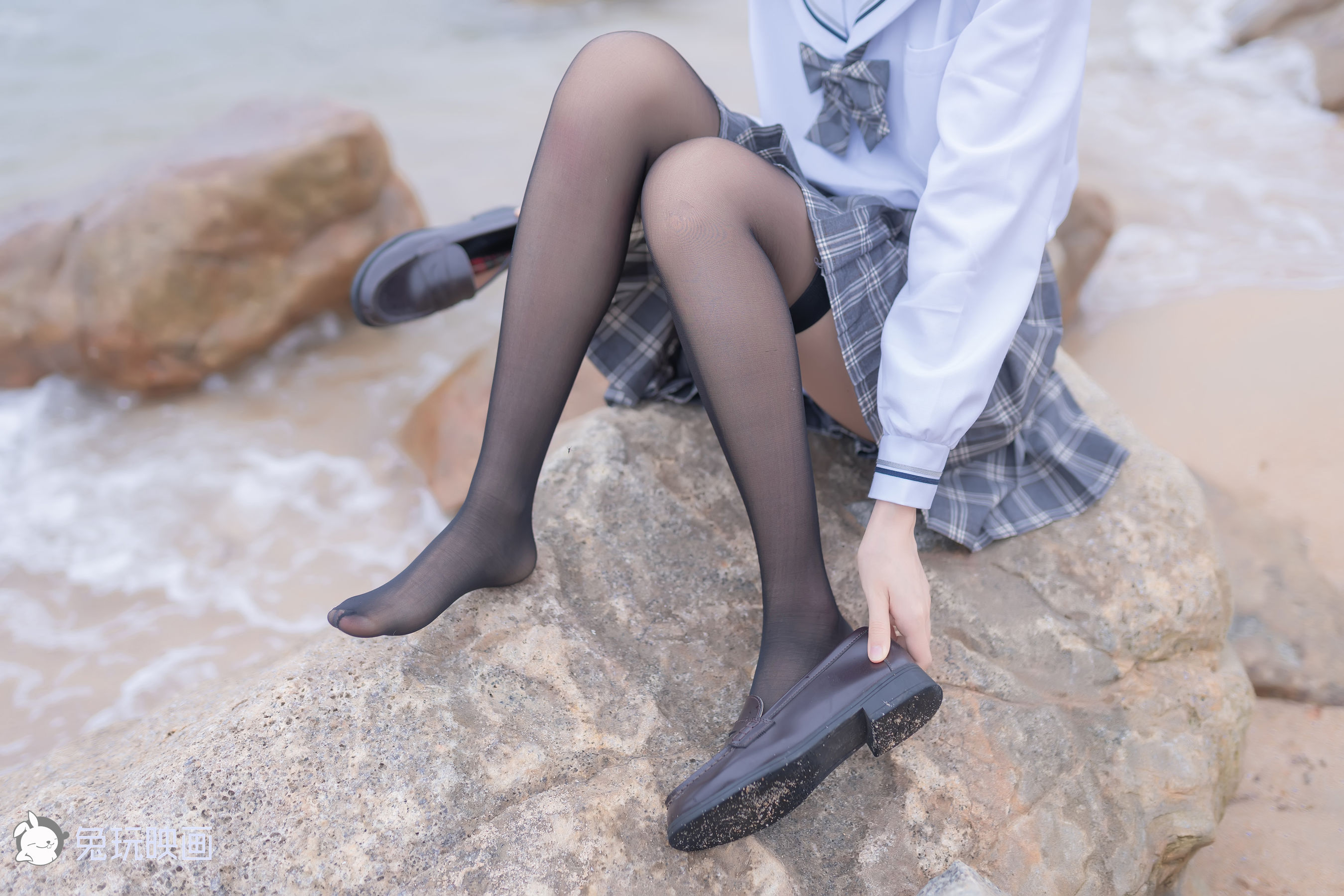 [兔玩映画] - JK制服 Vol.018 去海边吧