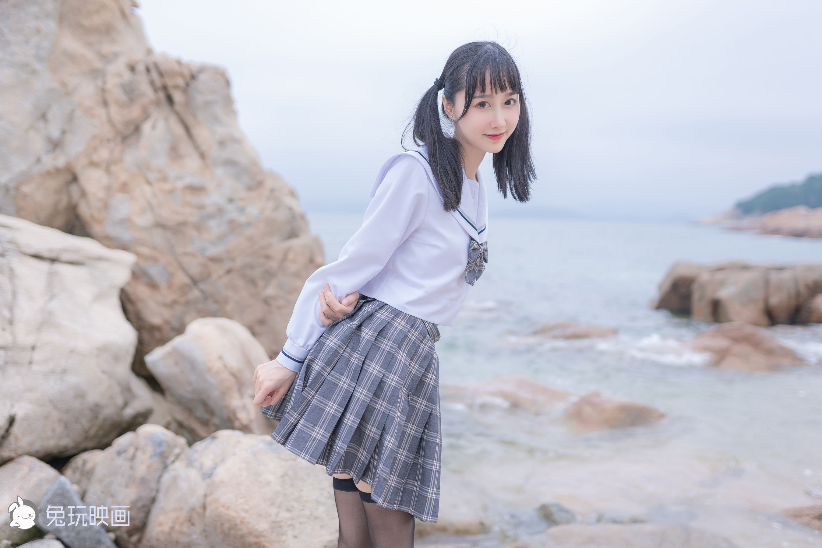 [兔玩映画] - JK制服 Vol.018 去海边吧