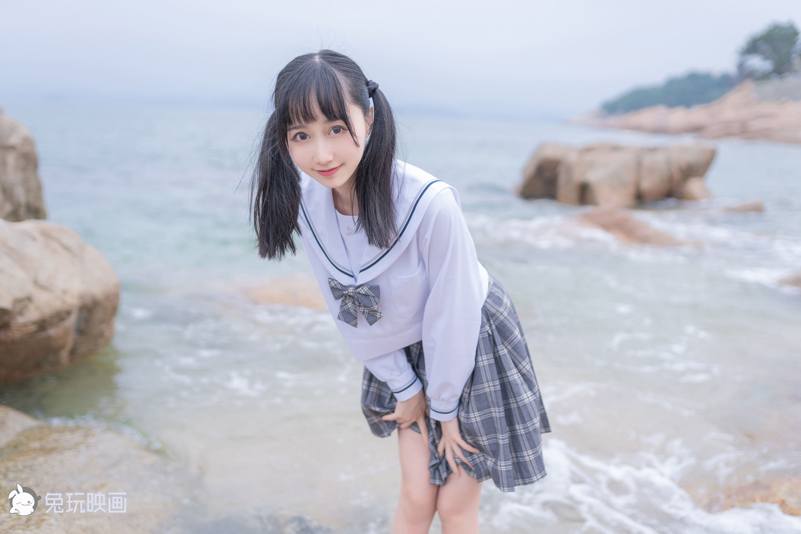 [兔玩映画] - JK制服 Vol.018 去海边吧