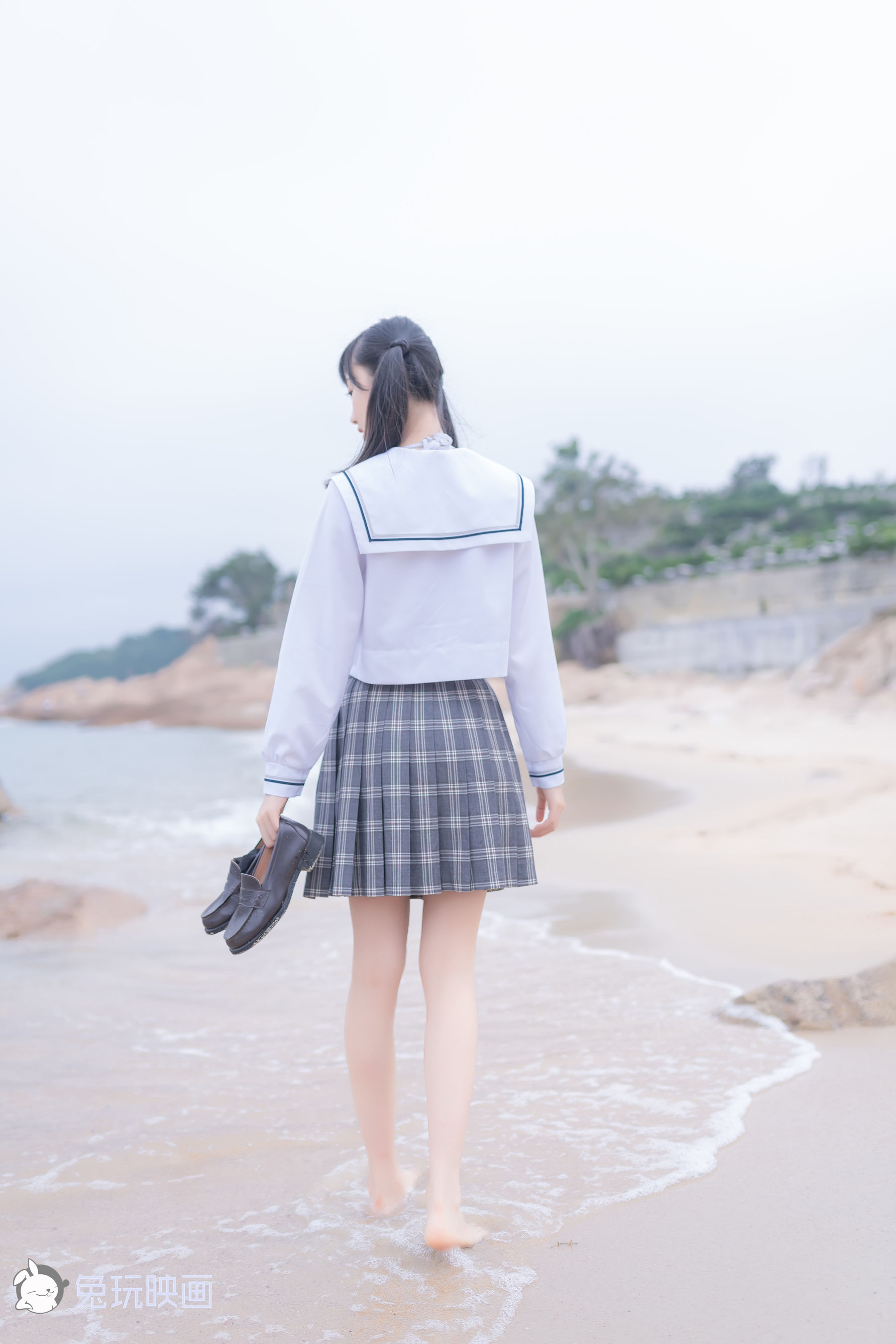 [兔玩映画] - JK制服 Vol.018 去海边吧