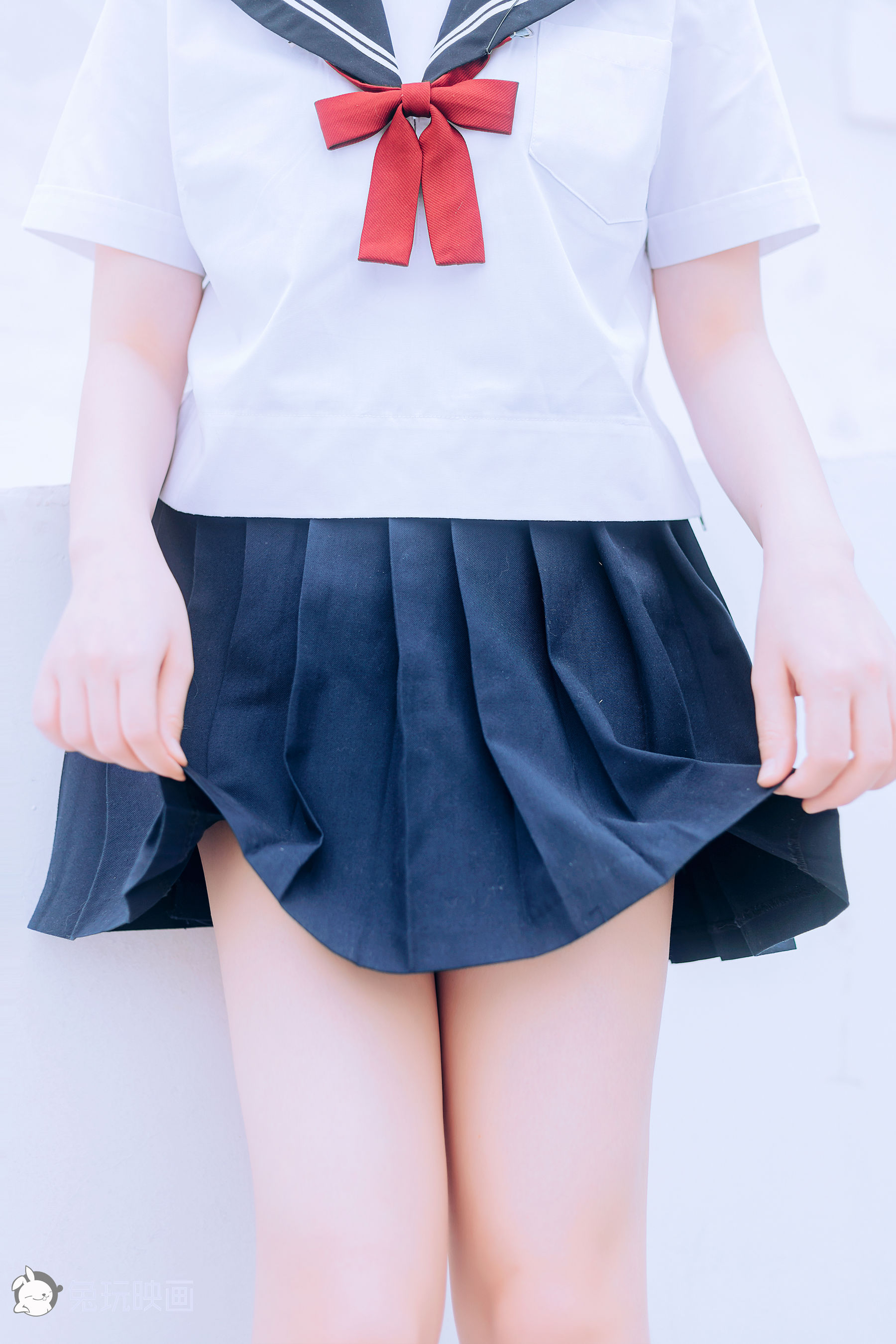 [兔玩映画] - JK制服 Vol.019 绿意葱茏