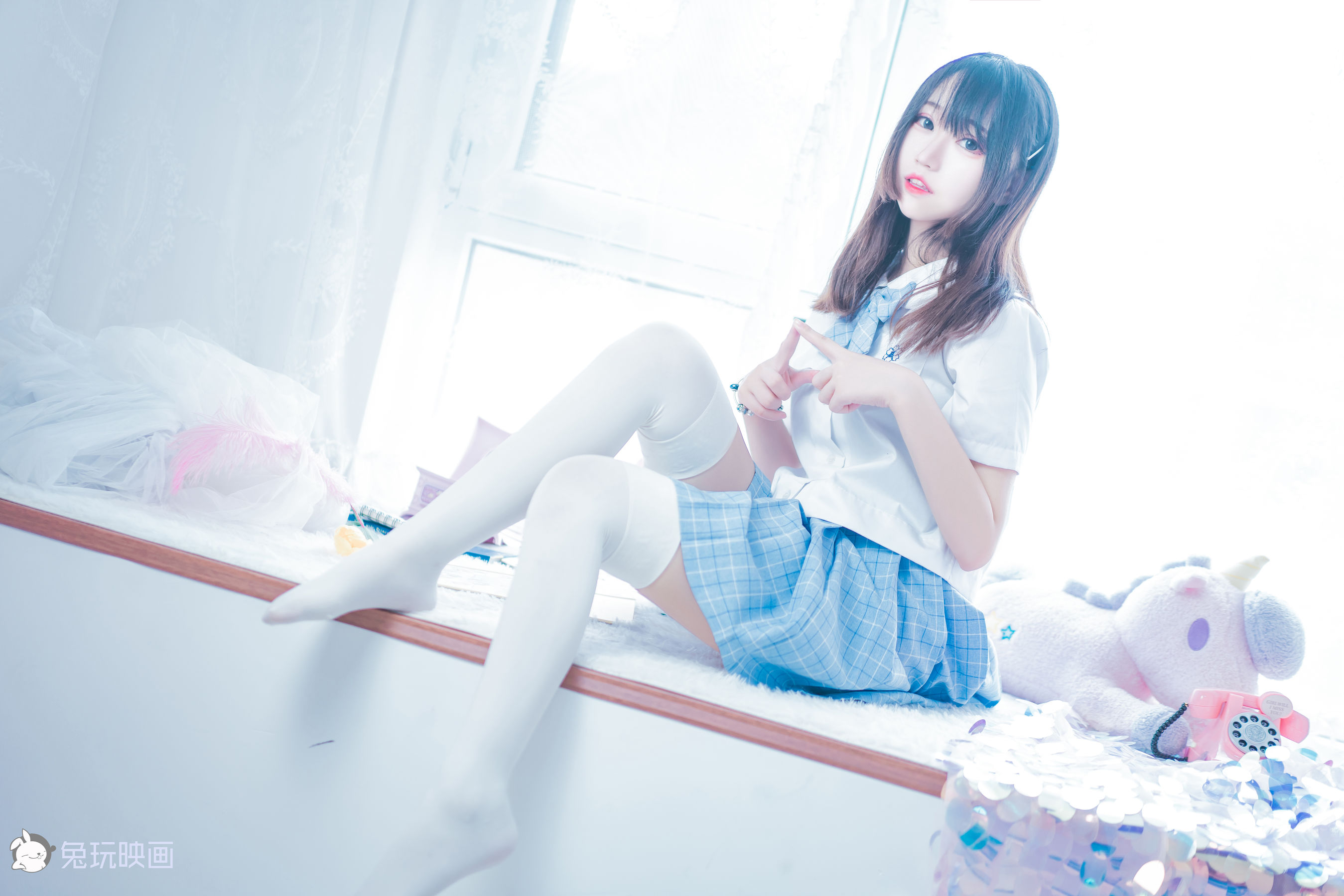 [兔玩映画] - JK制服 Vol.020 冰凉一夏