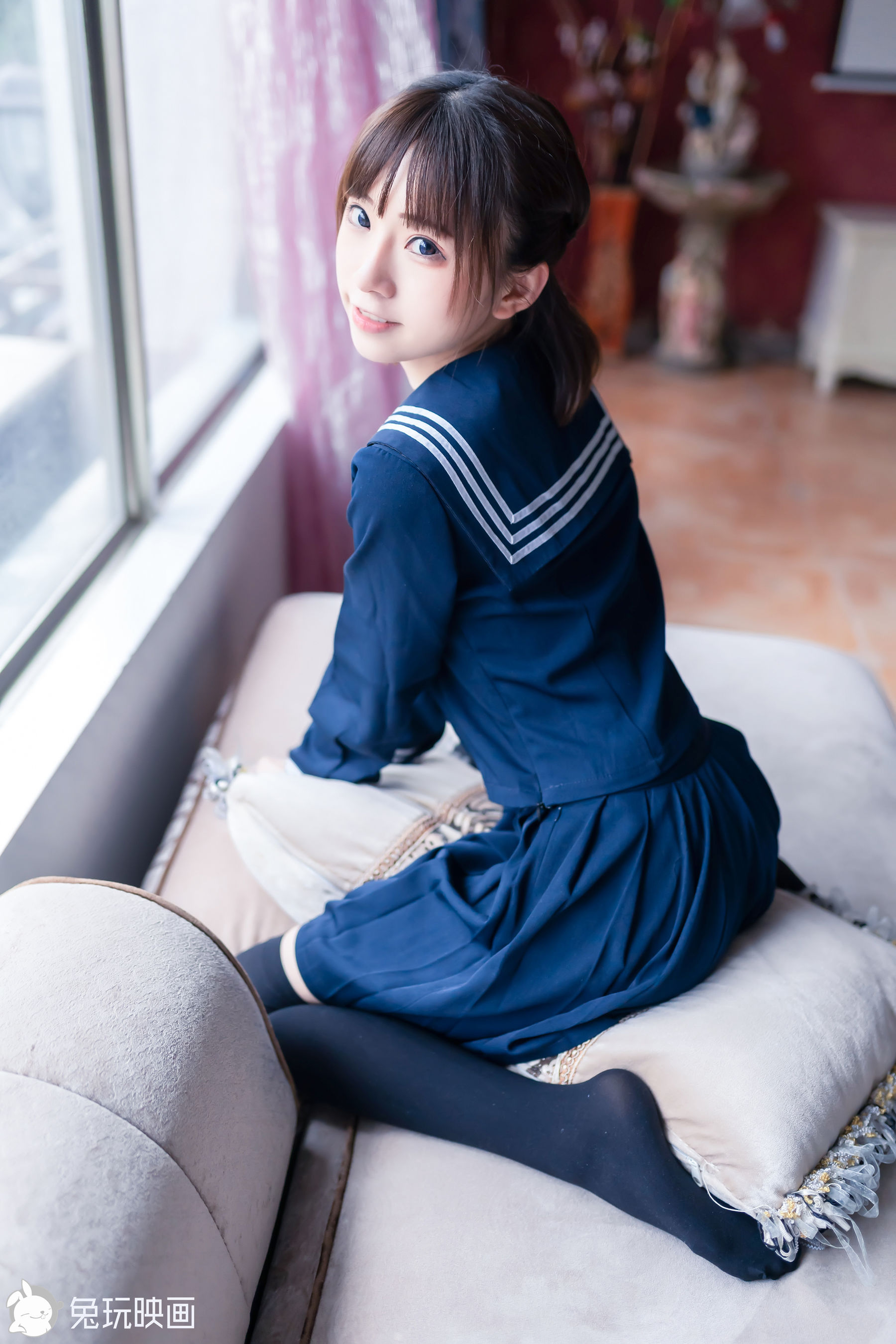 [兔玩映画] - JK制服 Vol.022 阳光宅女