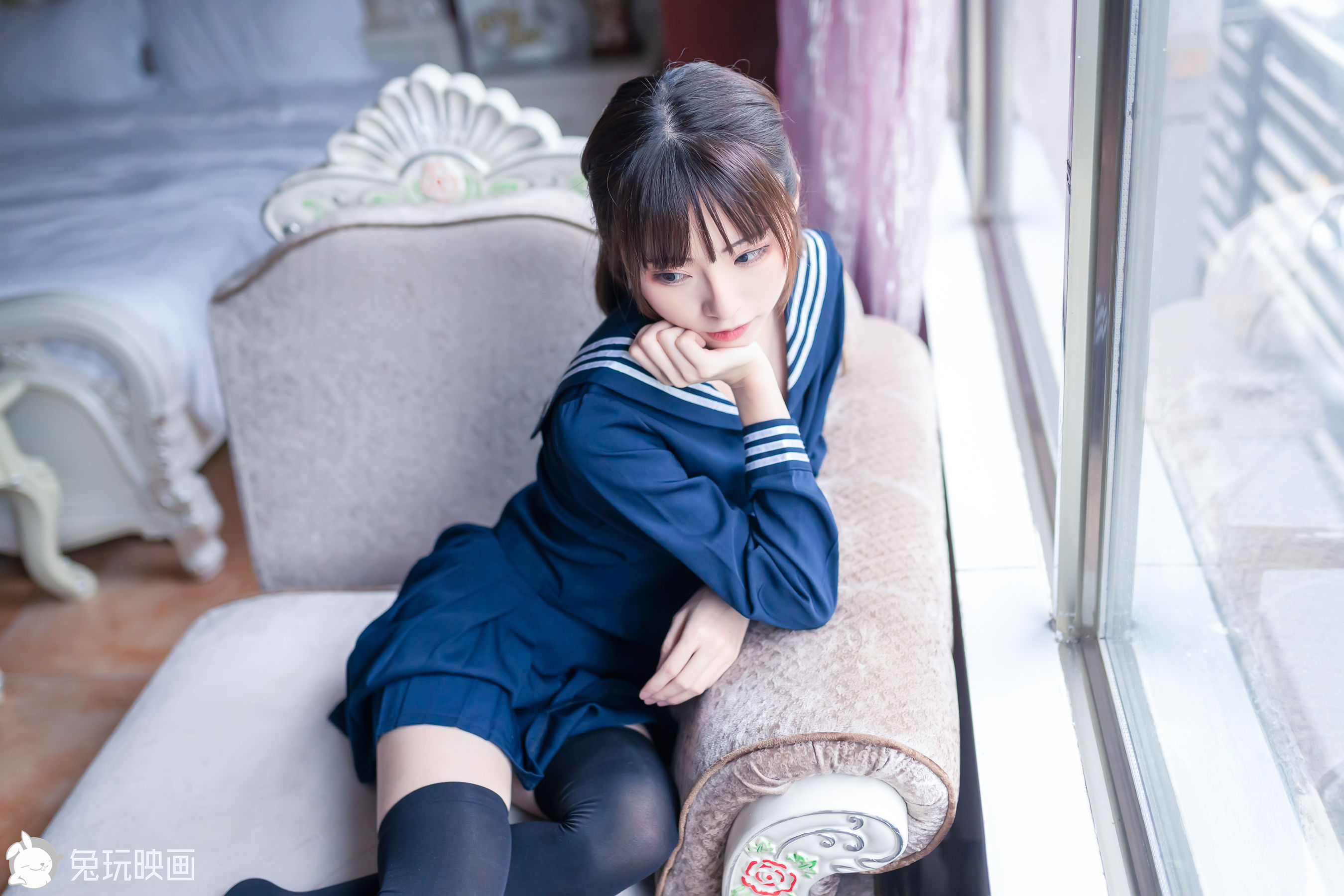 [兔玩映画] - JK制服 Vol.022 阳光宅女