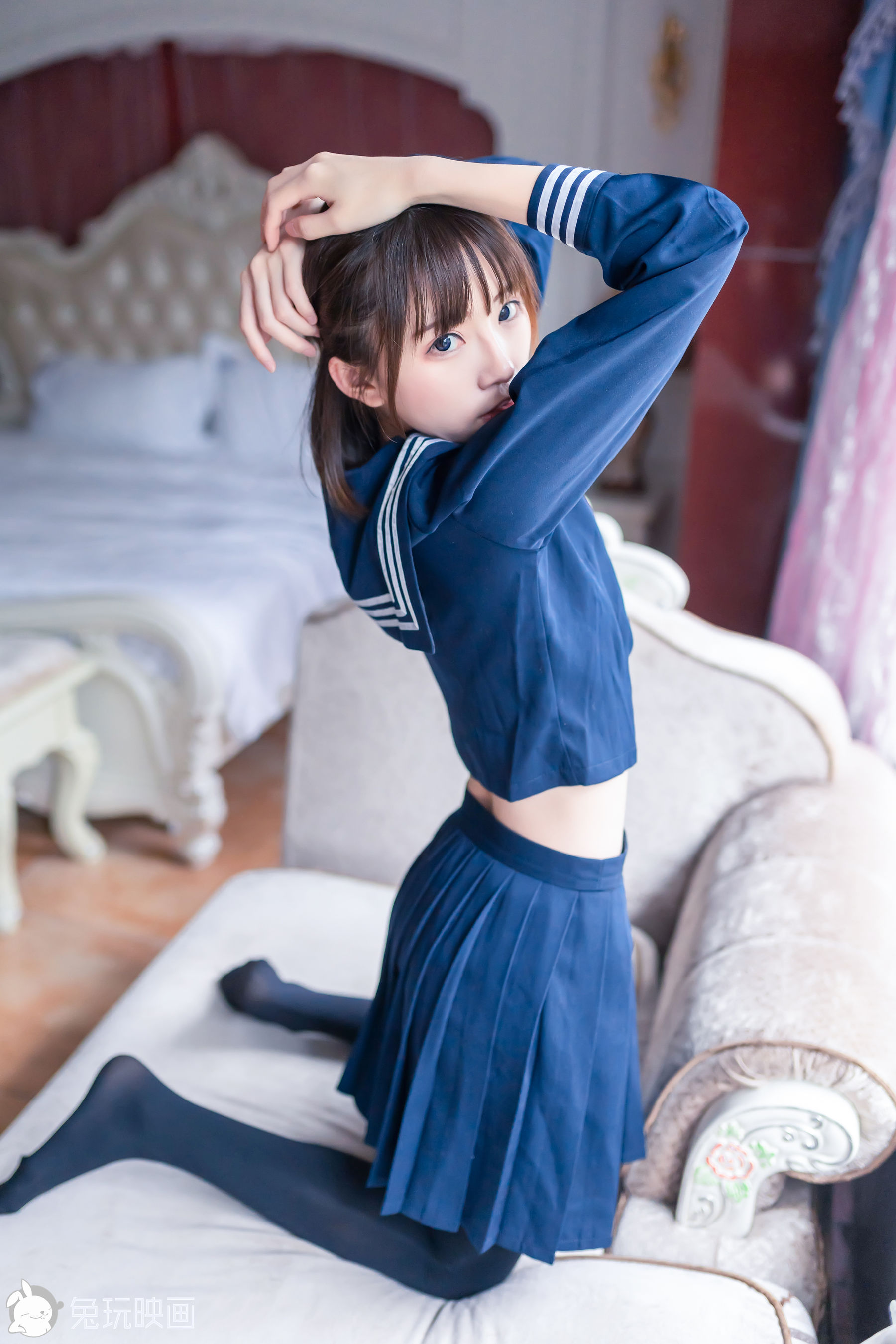 [兔玩映画] - JK制服 Vol.022 阳光宅女
