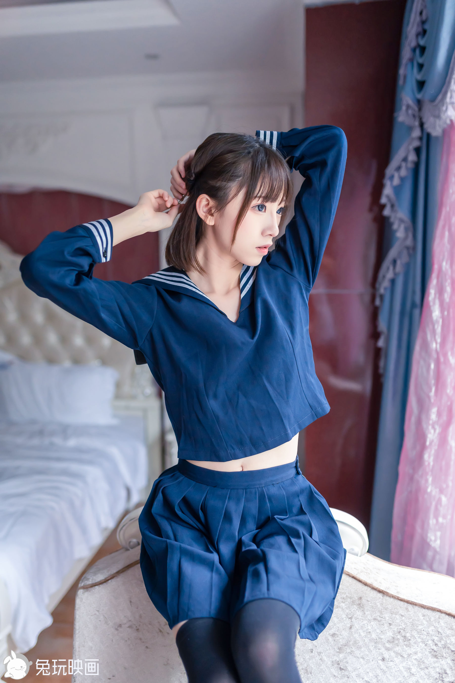 [兔玩映画] - JK制服 Vol.022 阳光宅女