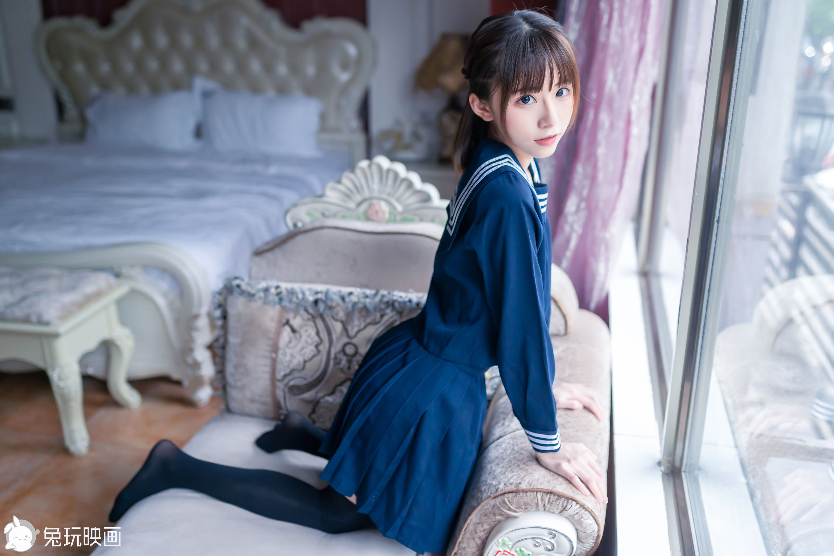 [兔玩映画] - JK制服 Vol.022 阳光宅女