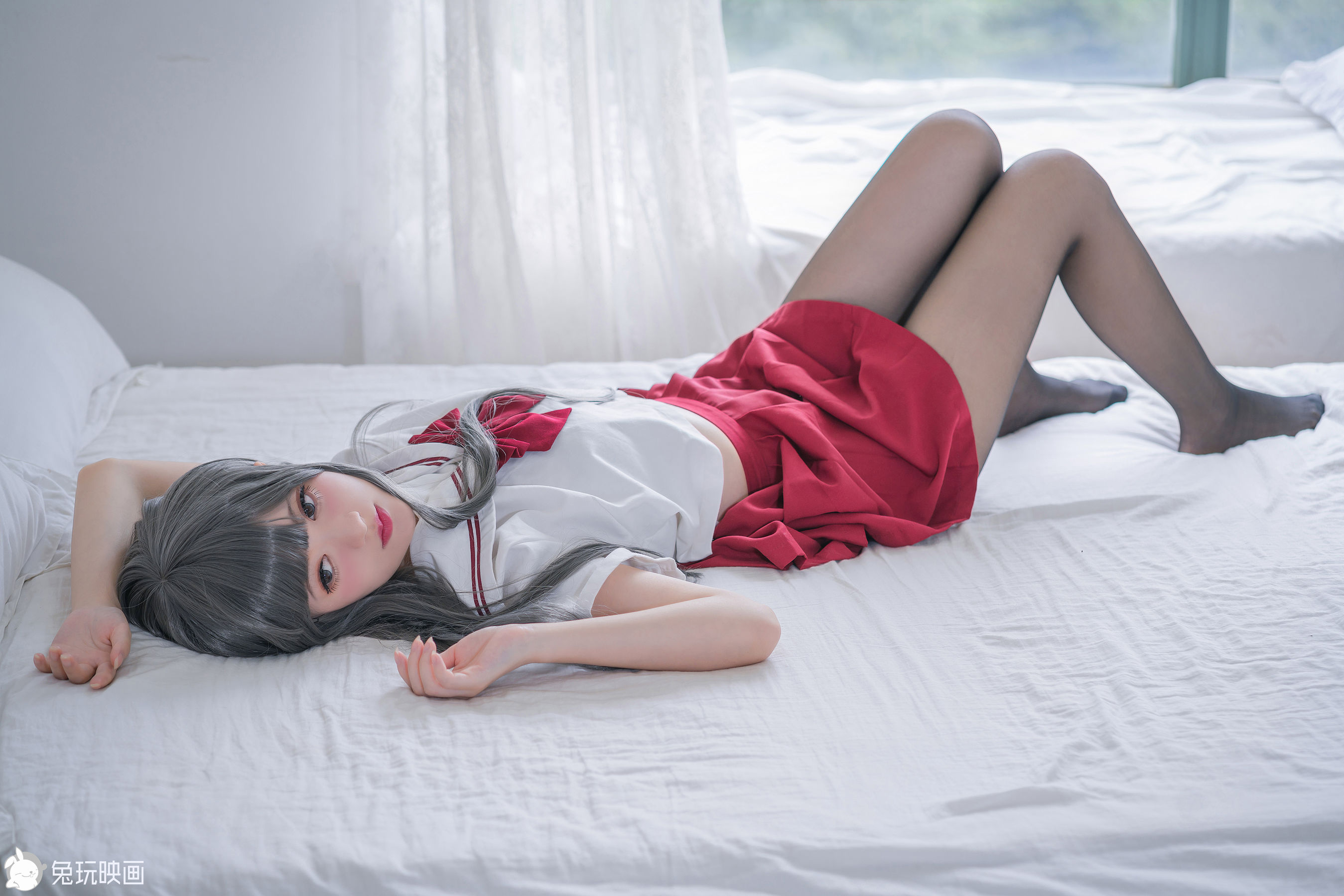 [兔玩映画] - JK制服 Vol.024 甜美学姐