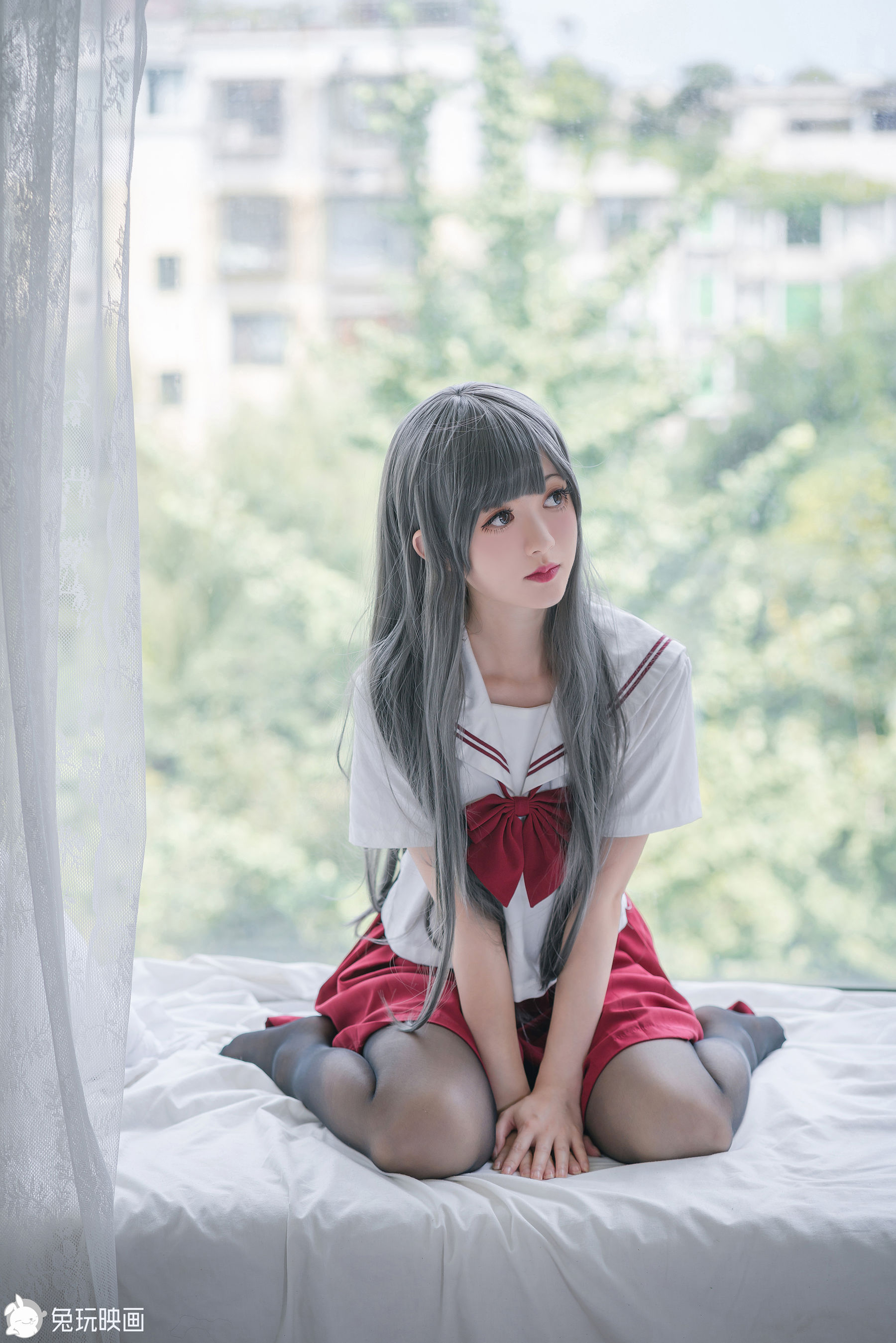 [兔玩映画] - JK制服 Vol.024 甜美学姐