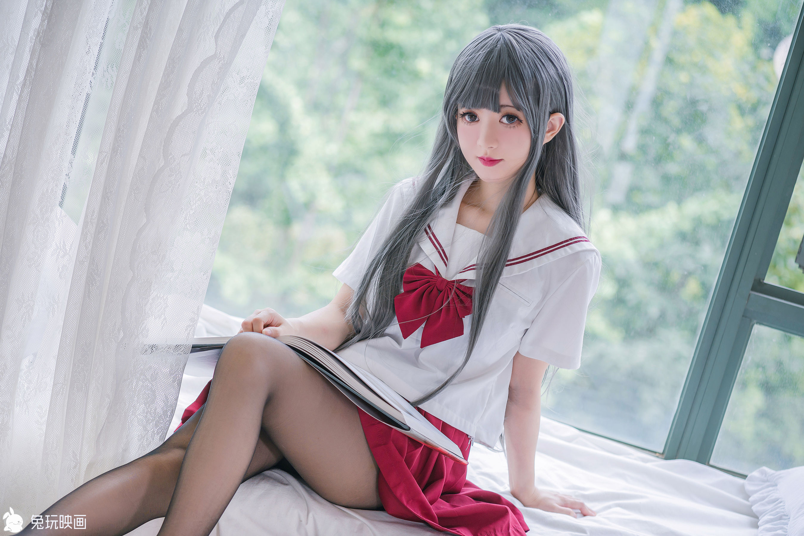 [兔玩映画] - JK制服 Vol.024 甜美学姐