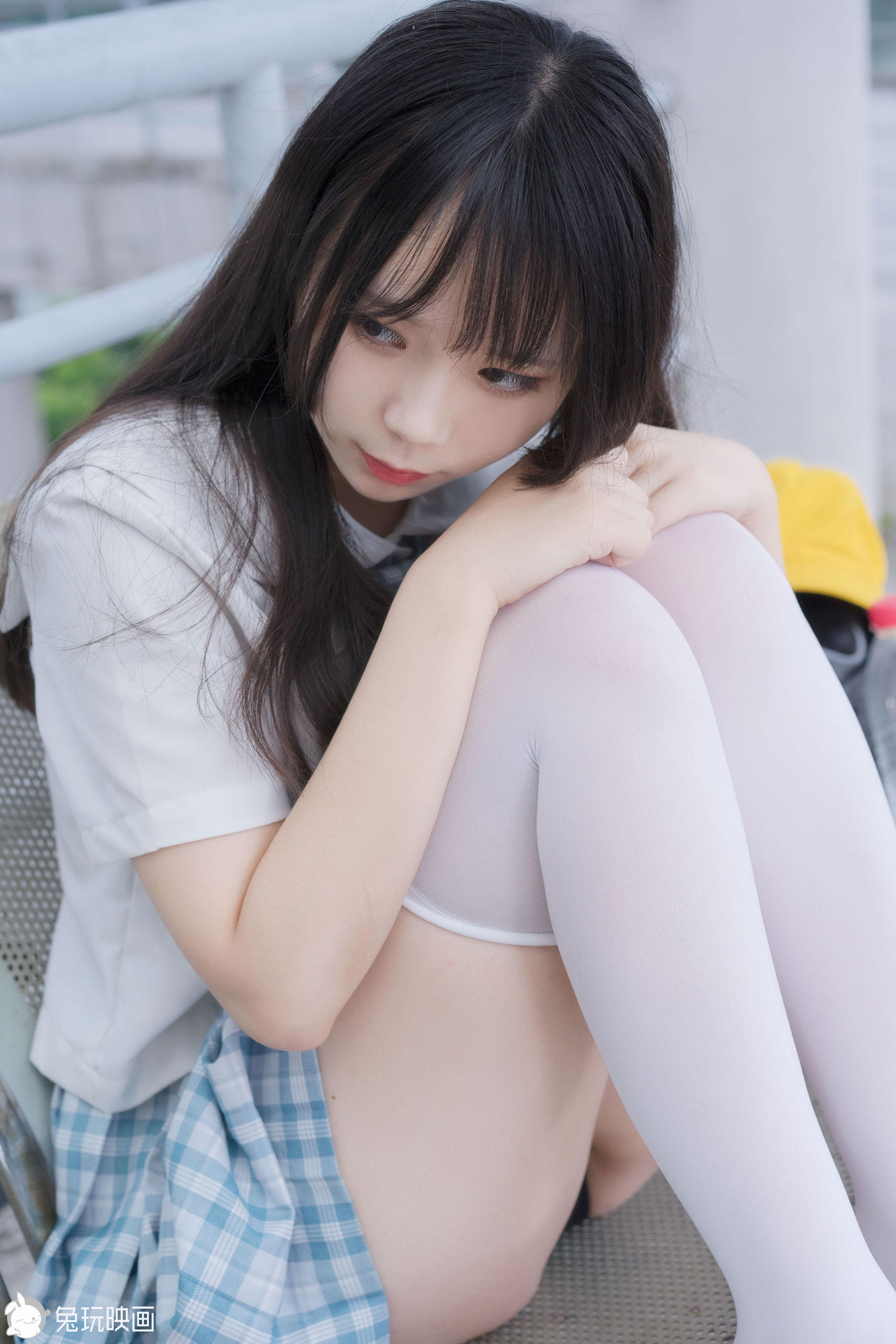 [兔玩映画] - JK制服 Vol.025 蓝柑夏日