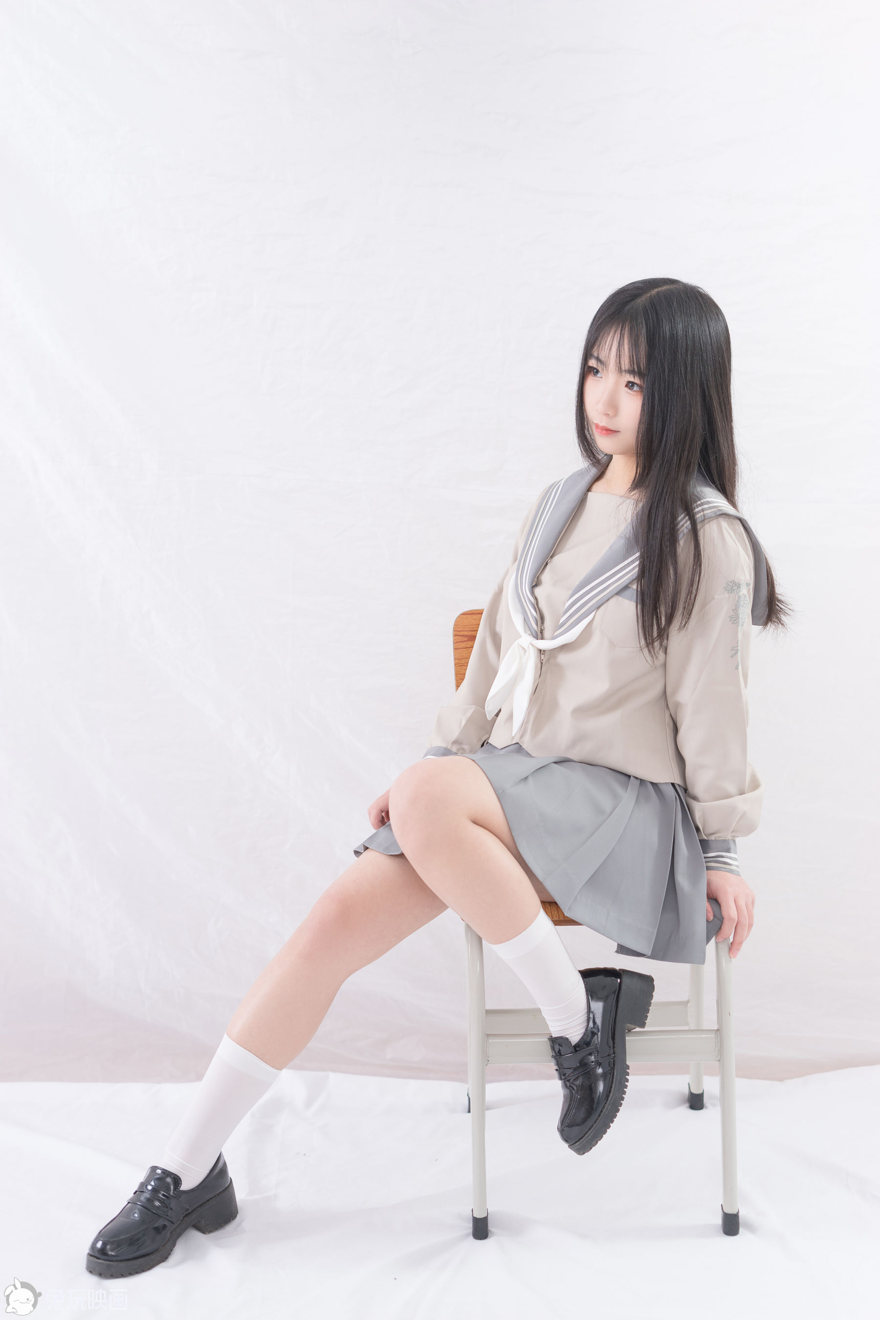 [兔玩映画] - JK制服 Vol.026 文静少女