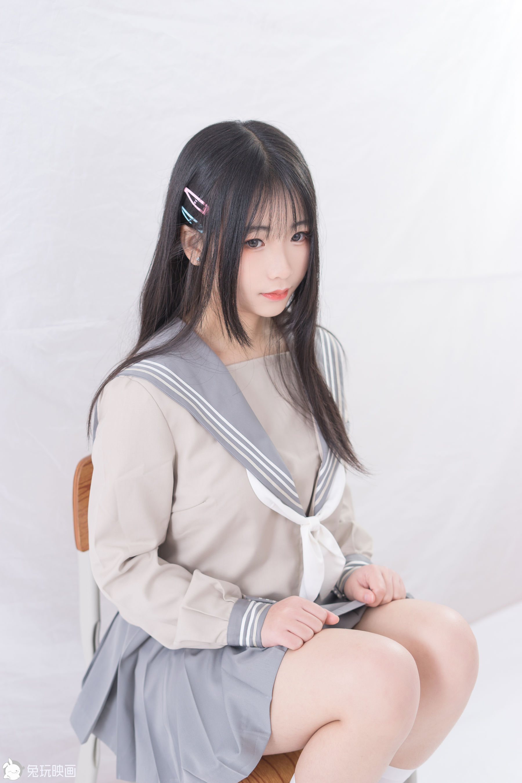 [兔玩映画] - JK制服 Vol.026 文静少女