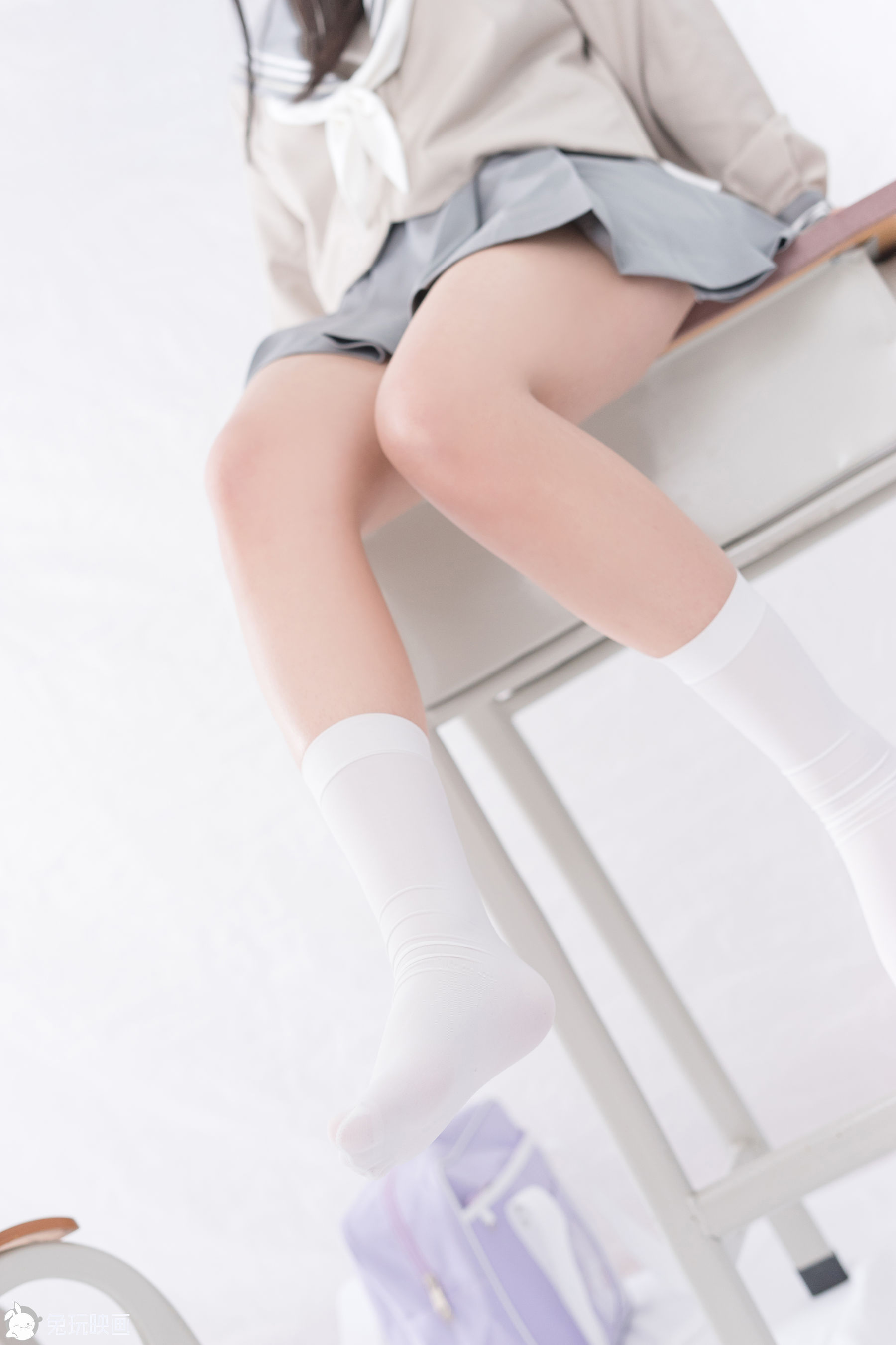 [兔玩映画] - JK制服 Vol.026 文静少女