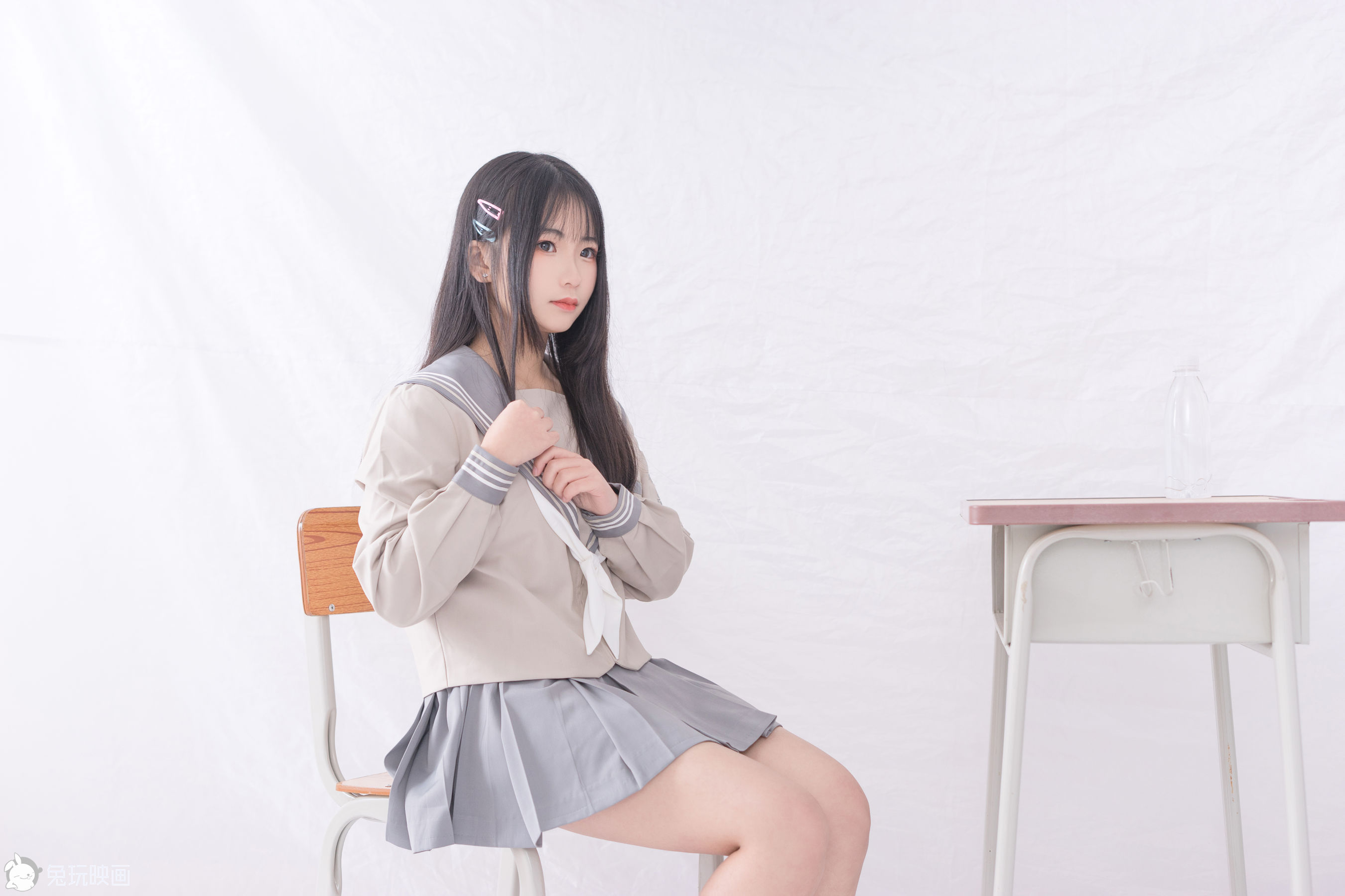 [兔玩映画] - JK制服 Vol.026 文静少女