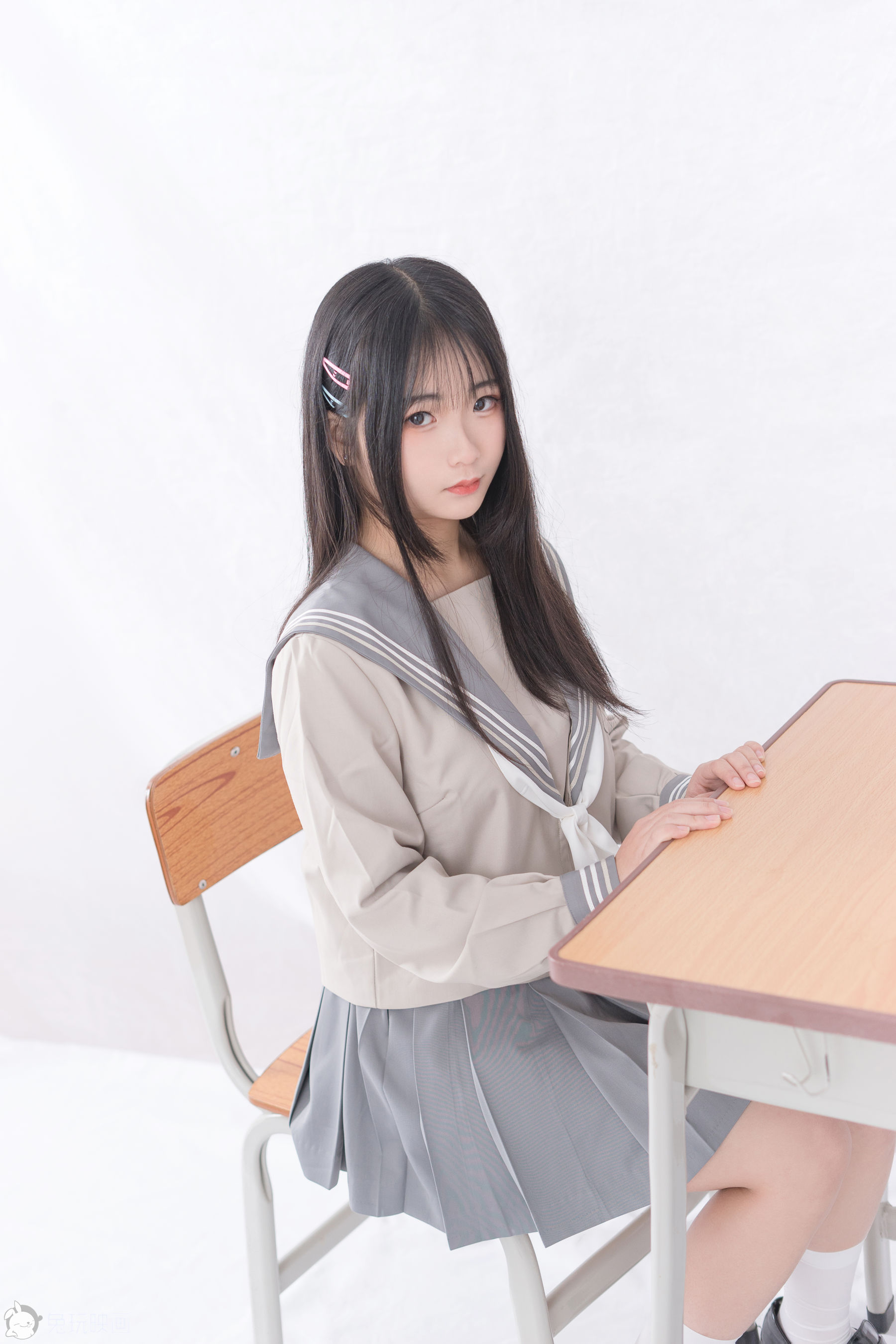 [兔玩映画] - JK制服 Vol.026 文静少女