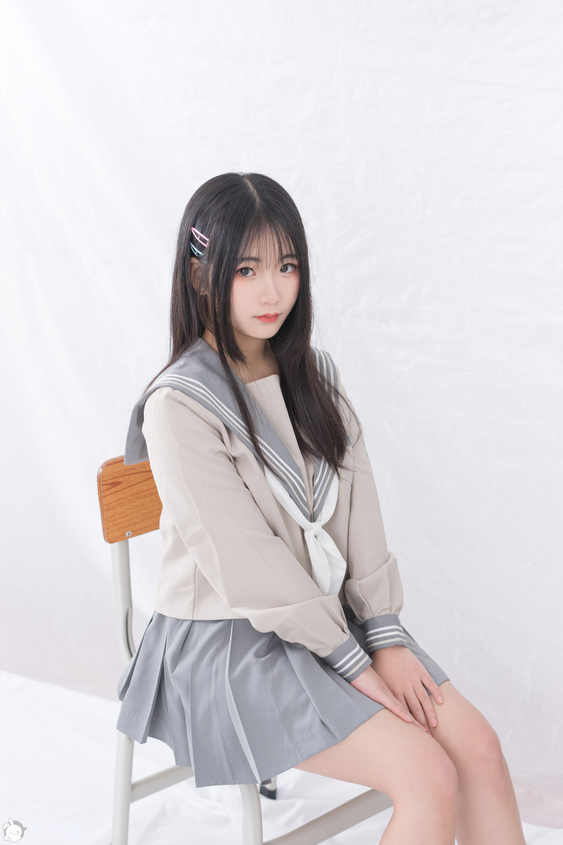 [兔玩映画] - JK制服 Vol.026 文静少女
