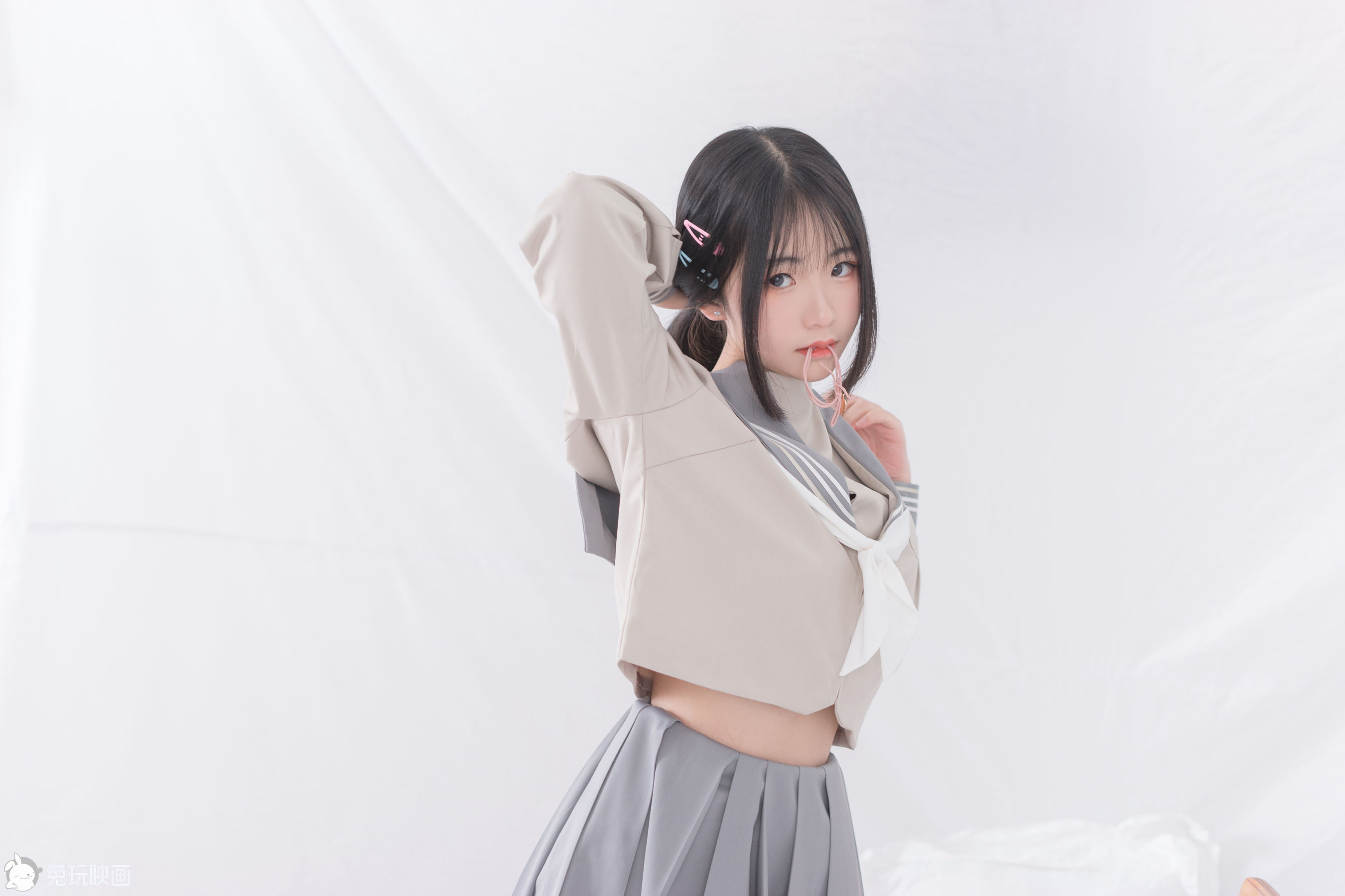 [兔玩映画] - JK制服 Vol.026 文静少女