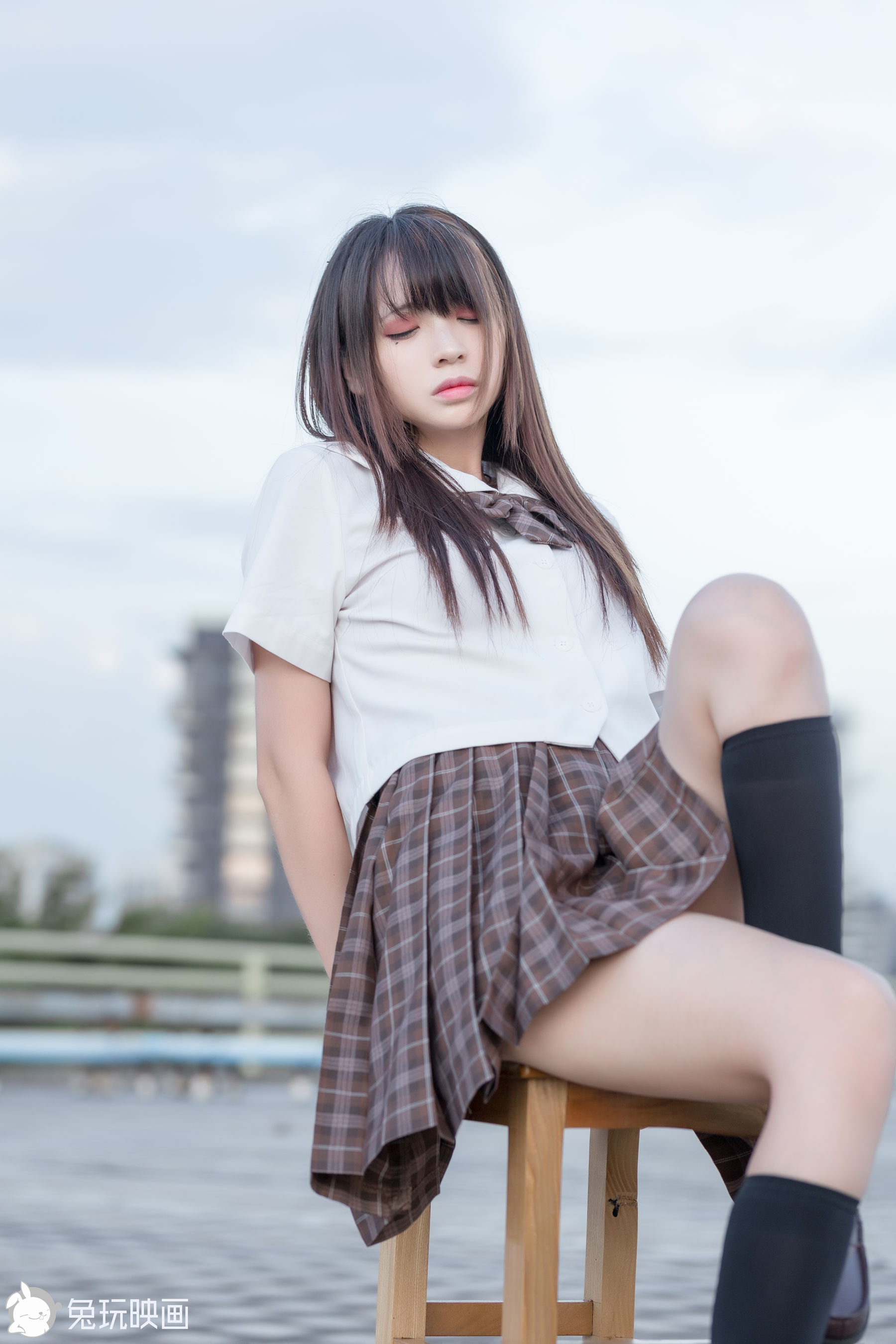 [兔玩映画] - JK制服 Vol.029 忧郁少女