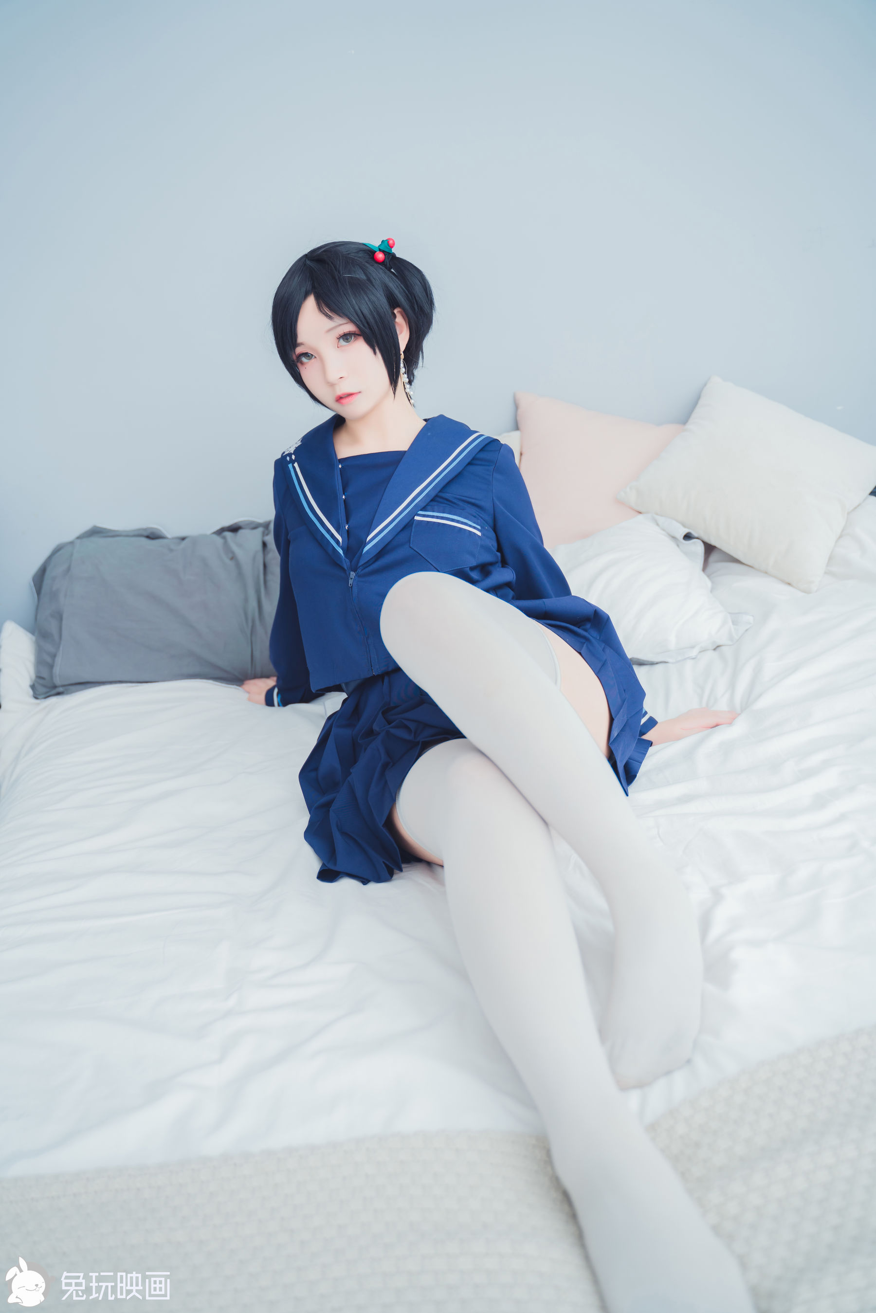 [兔玩映画] - JK制服 Vol.030 蓝色幻想
