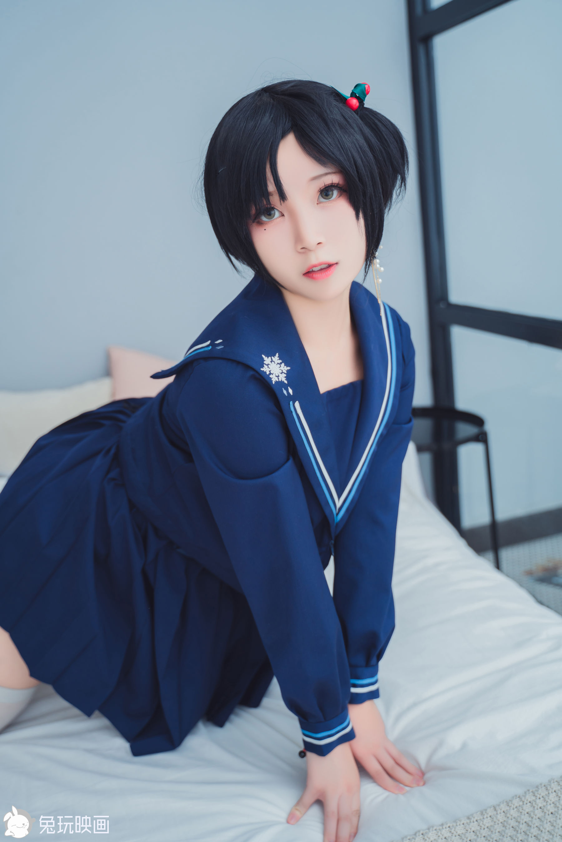 [兔玩映画] - JK制服 Vol.030 蓝色幻想