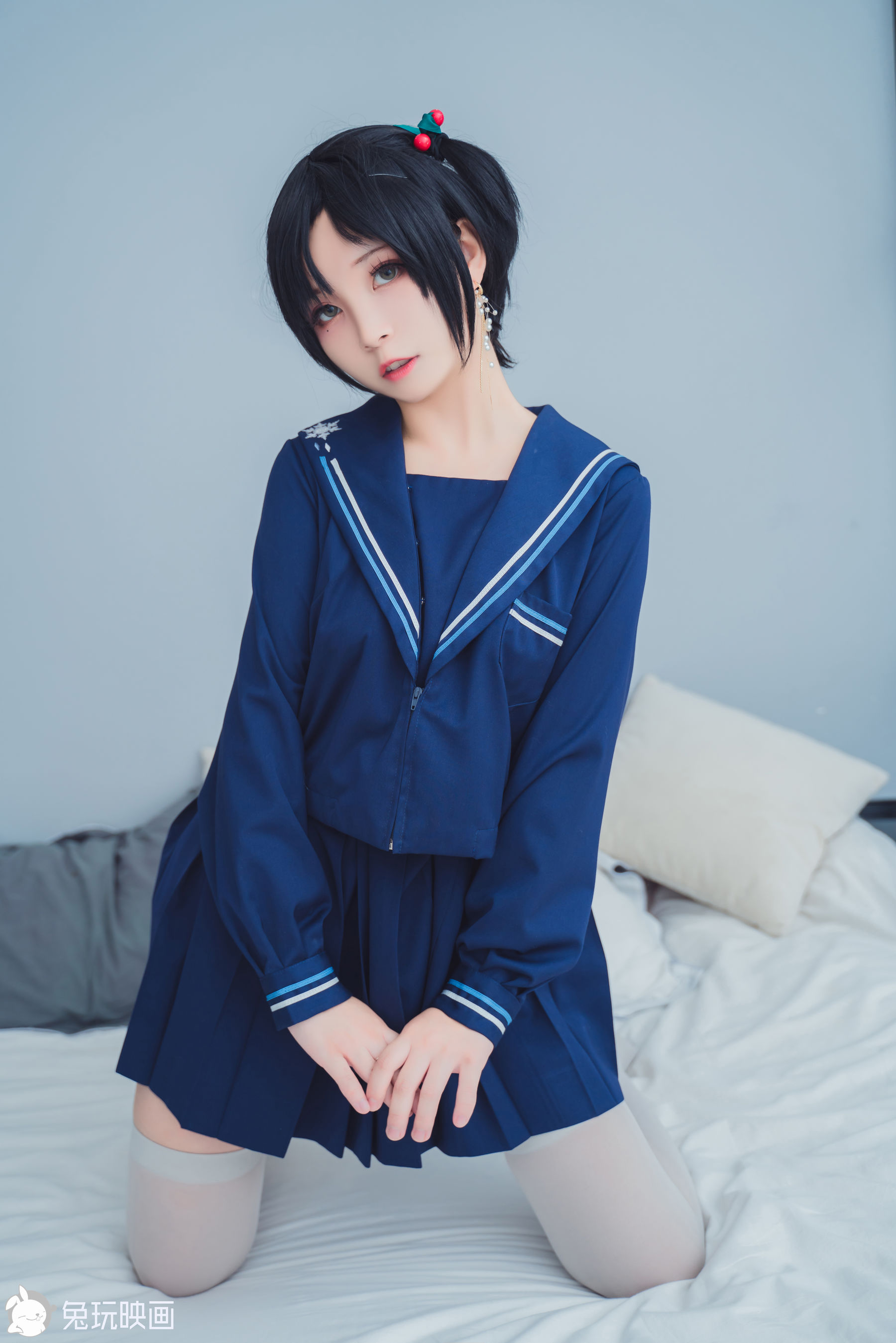 [兔玩映画] - JK制服 Vol.030 蓝色幻想