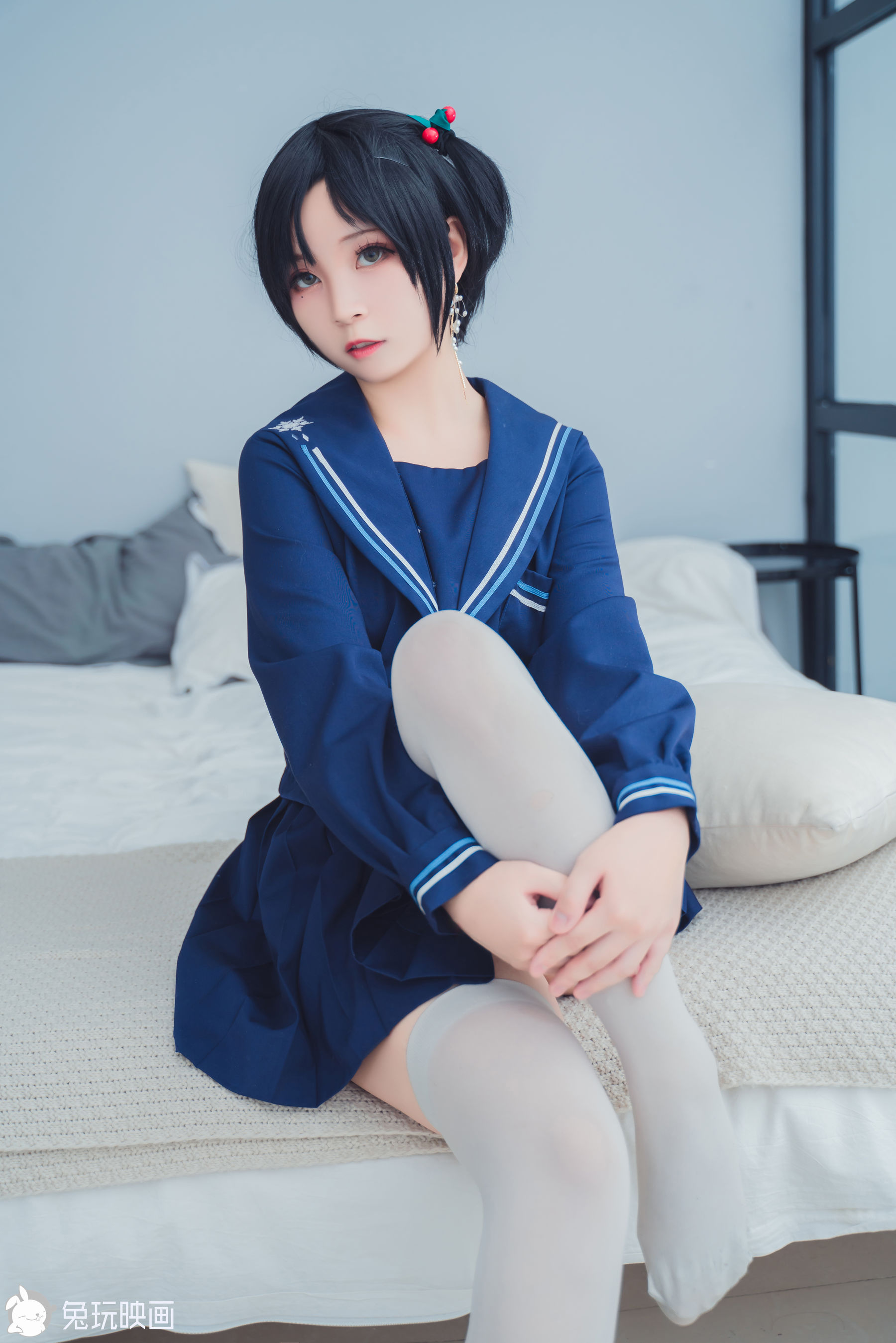 [兔玩映画] - JK制服 Vol.030 蓝色幻想
