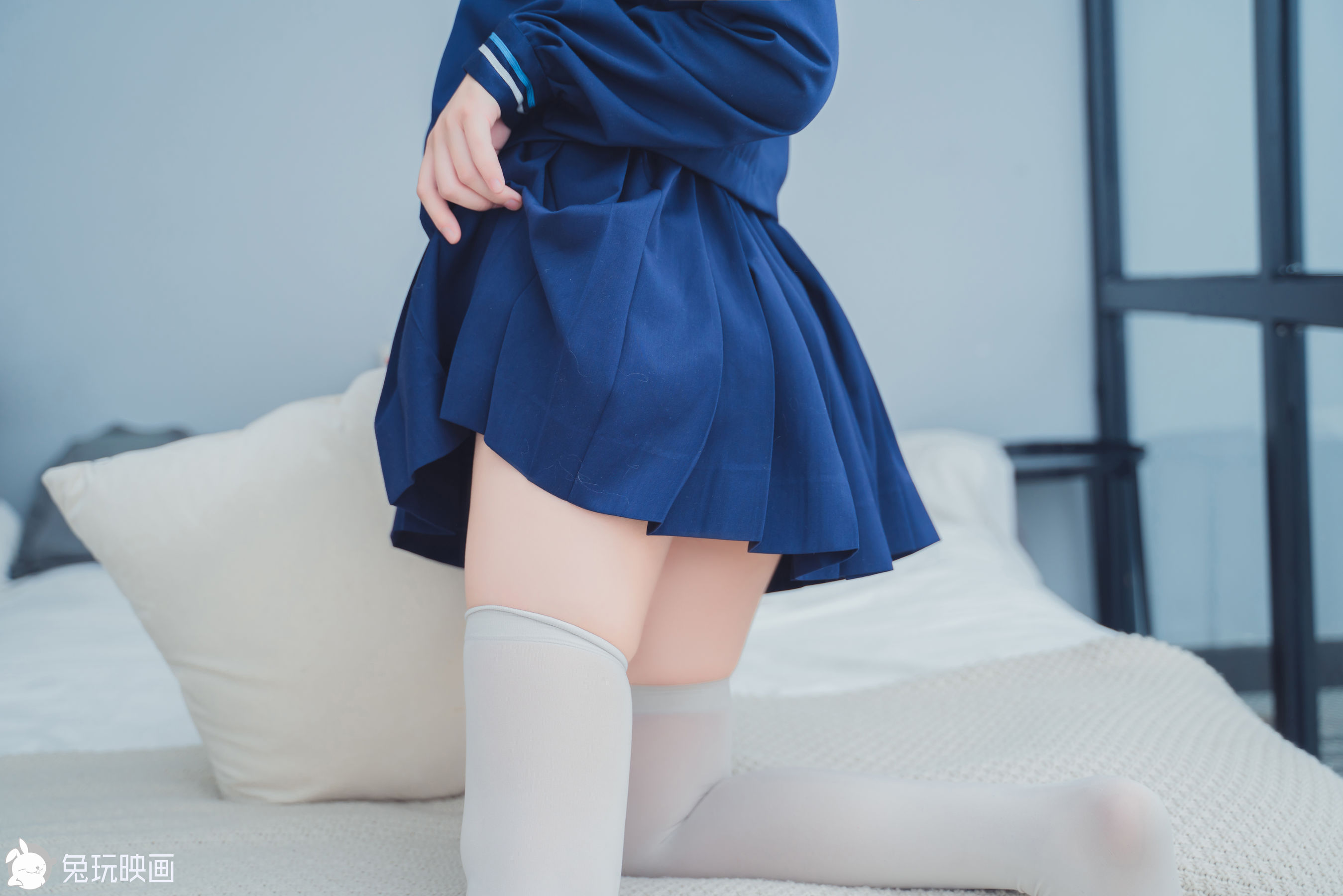 [兔玩映画] - JK制服 Vol.030 蓝色幻想